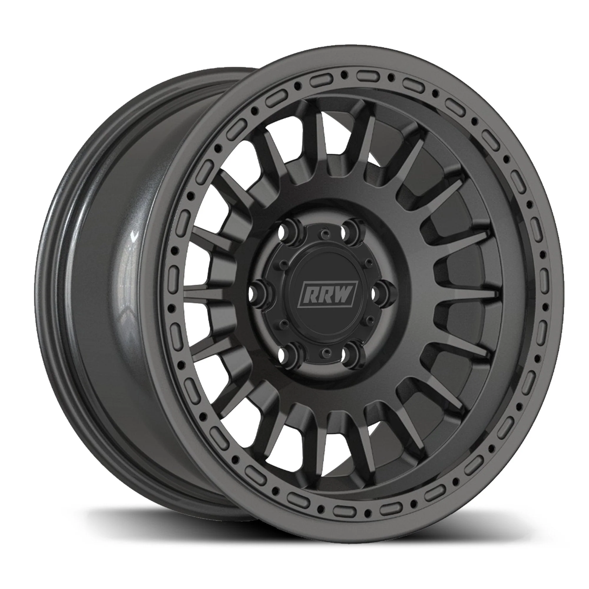 RRW RG7-H Hybrid Monoforged Wheel - Matte Gunmetal - Image 3