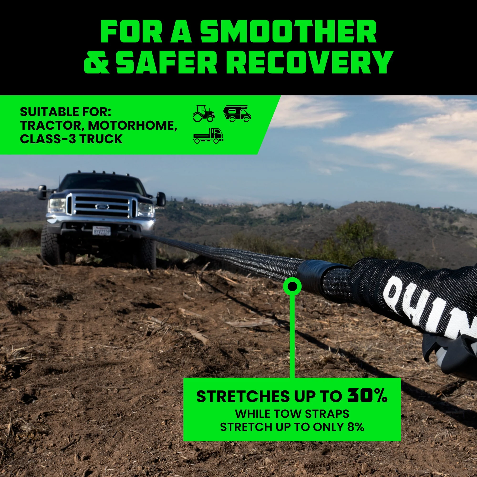 Rhino USA Kinetic Recovery Rope - Image 50