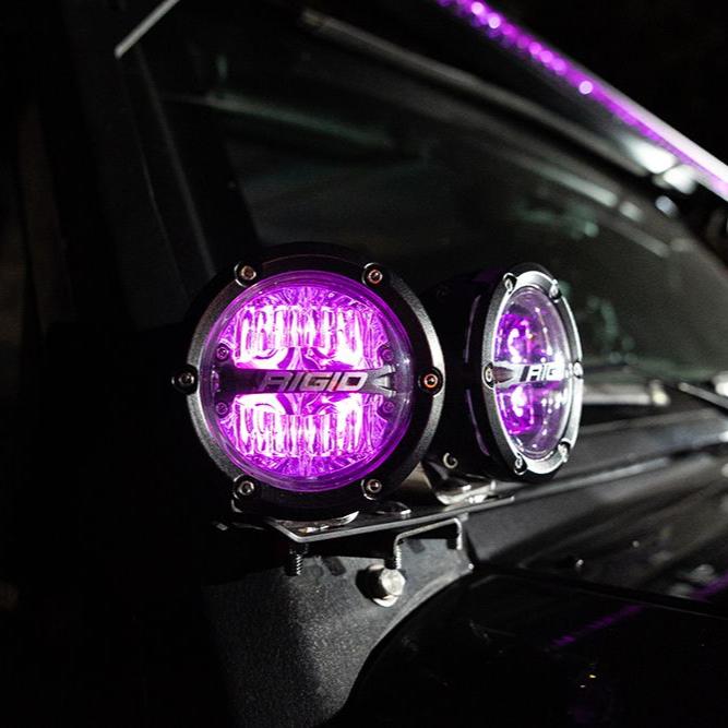 Rigid 360-Series 4" RGBW Drive Optic with RGBW Backlight LED Light Pods - Image 14