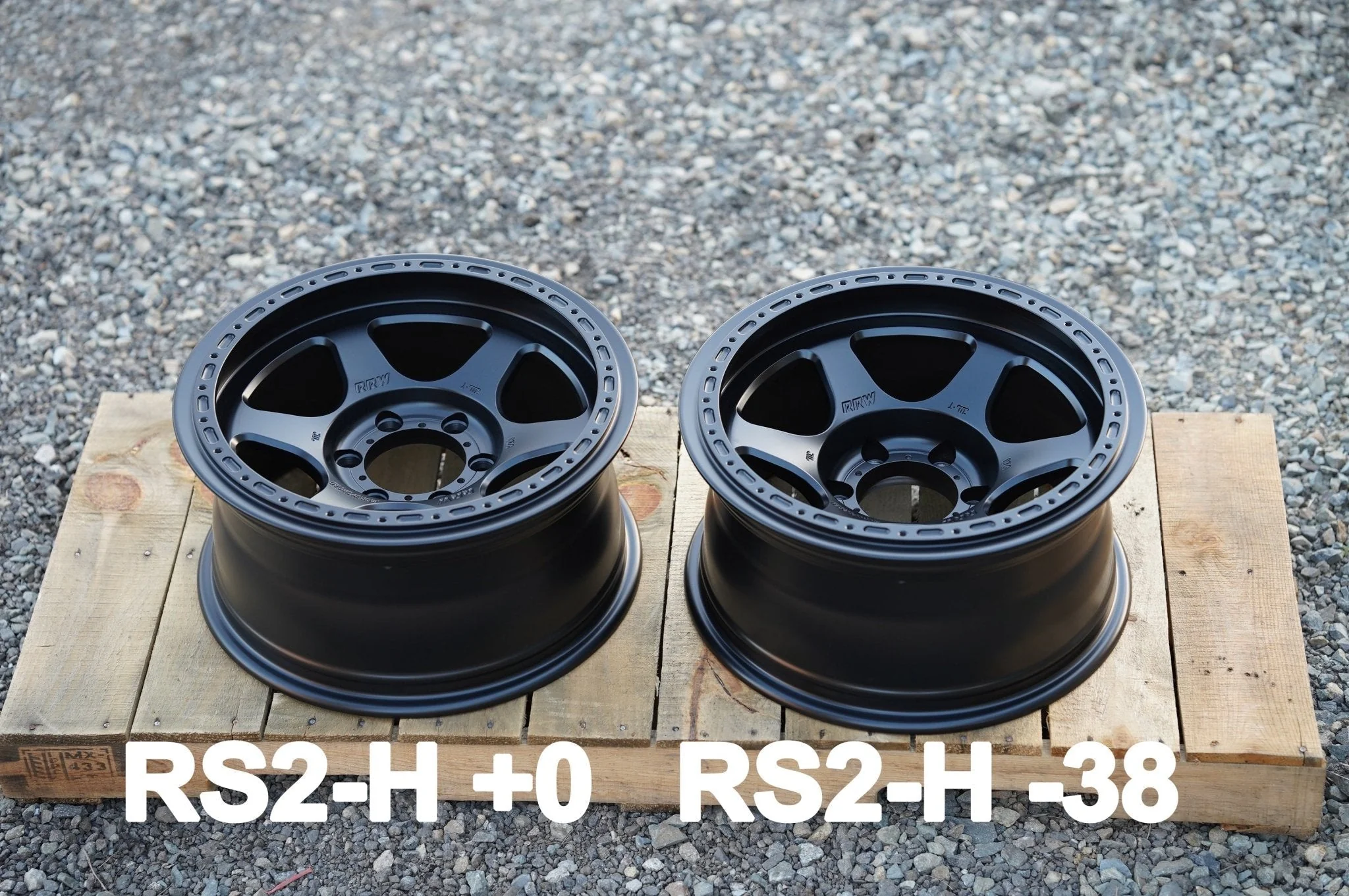 RRW RS2-H Hybrid Monoforged Wheel - Graphite Blue - Image 2
