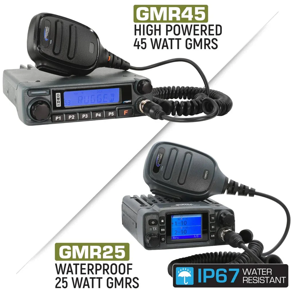 Rugged Radio Two-Way GMRS Mobile Radio Kit for Tundra (2007-2021) - Image 3