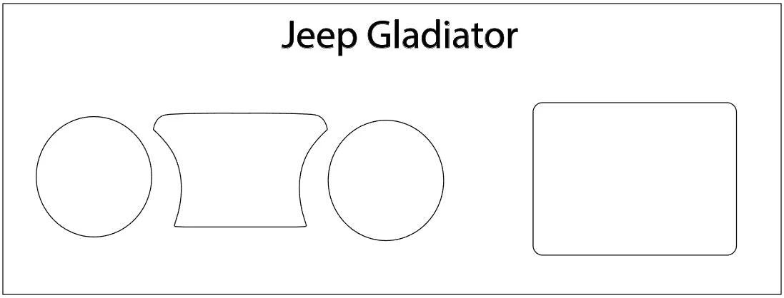 Screen ProTech Kit for Jeep Gladiator (2020-2025) - Image 3