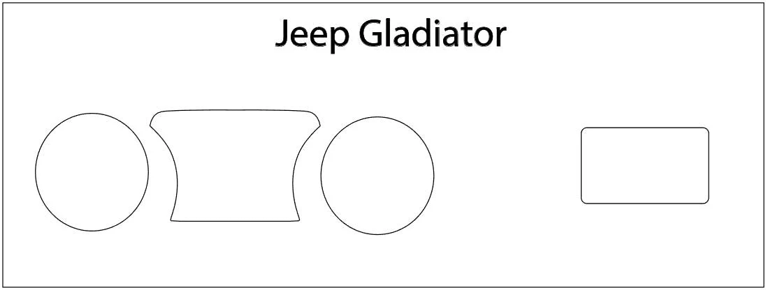 Screen ProTech Kit for Jeep Gladiator (2020-2025) - Image 5