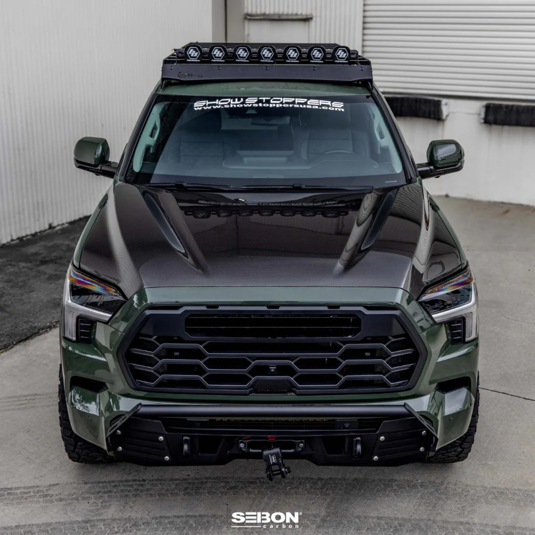 Seibon Carbon Fiber OEM-Style Hood for Sequoia (2023-2024) - Image 10