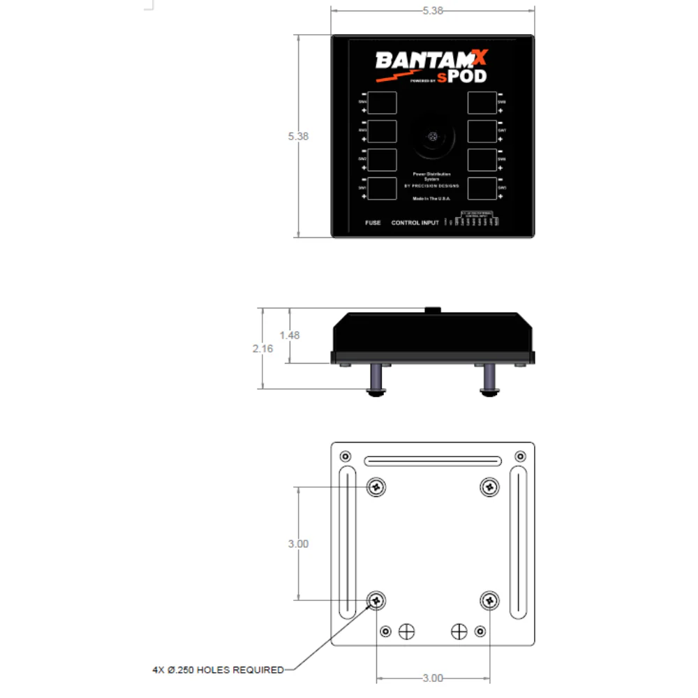 sPOD BantamX HD Wireless Switch Panel - Image 6