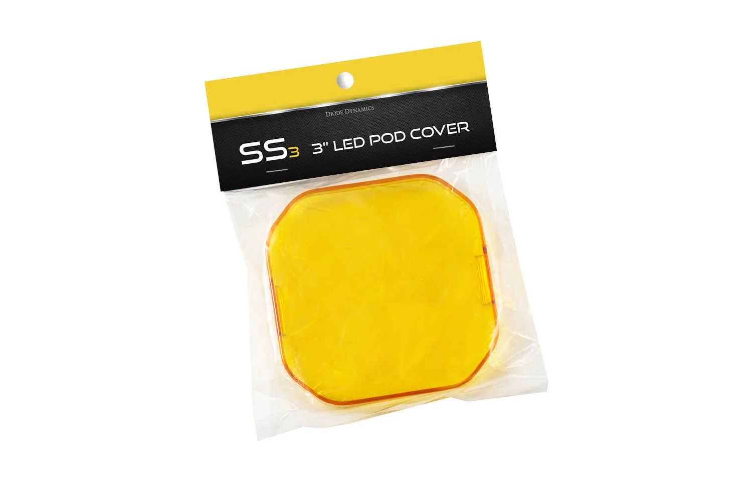 Diode Dynamics SS3 LED Pod Cover - Yellow (Single) - Image 2