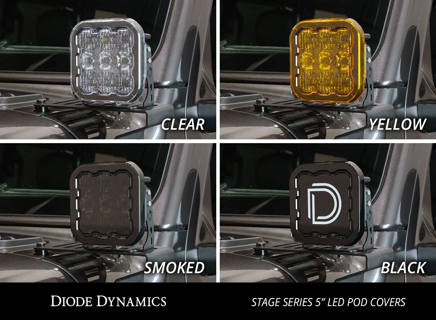 Diode Dynamics SS5 LED Pod Cover - Clear (Single) - Image 4