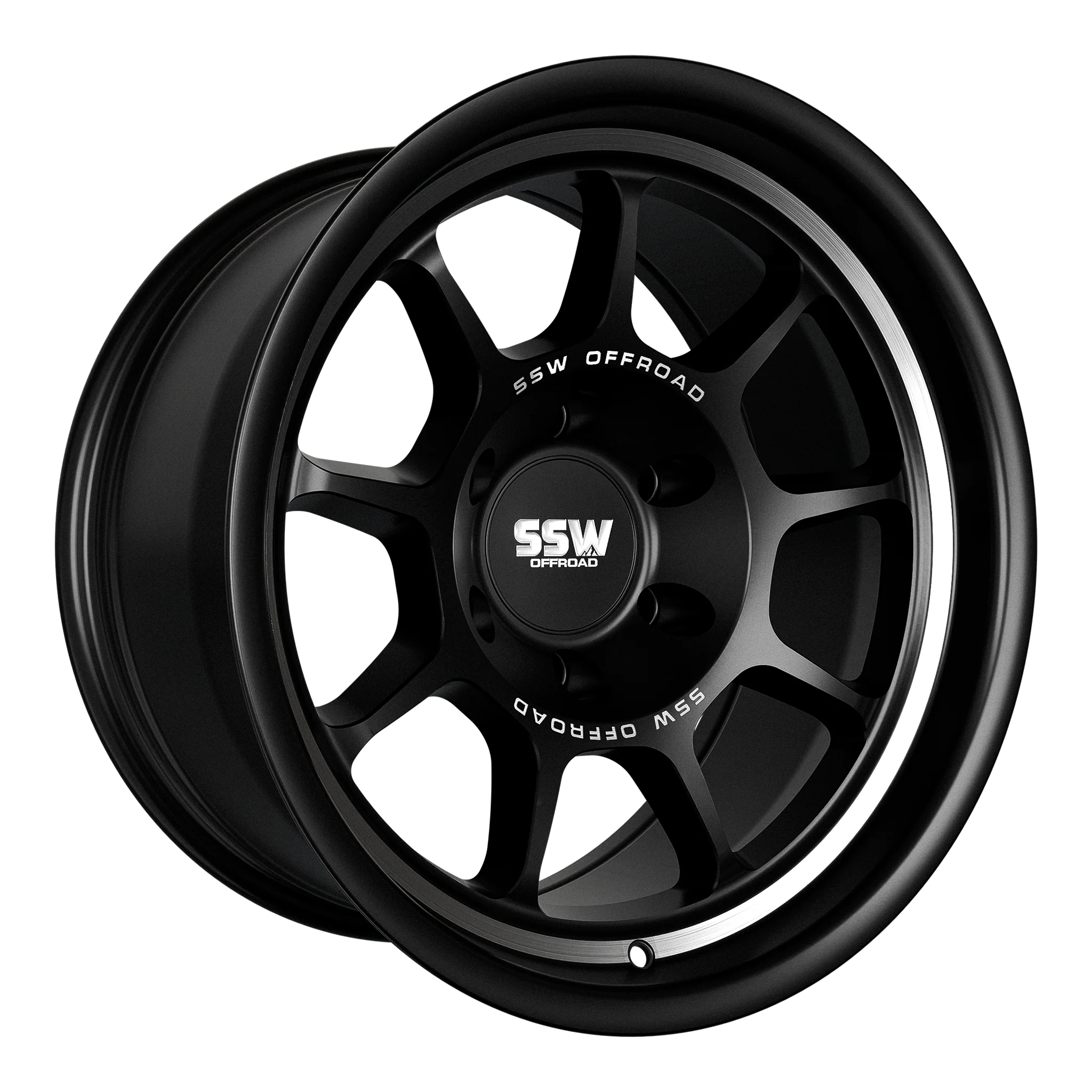 SSW Offroad Nova - Matte Black (17X9.0 -25) - Image 2