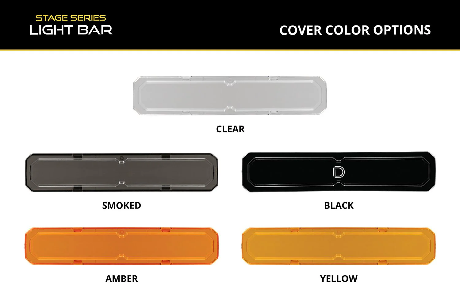 Diode Dynamics Stage Series LED Light Bar Cover (All Sizes) - Image 2