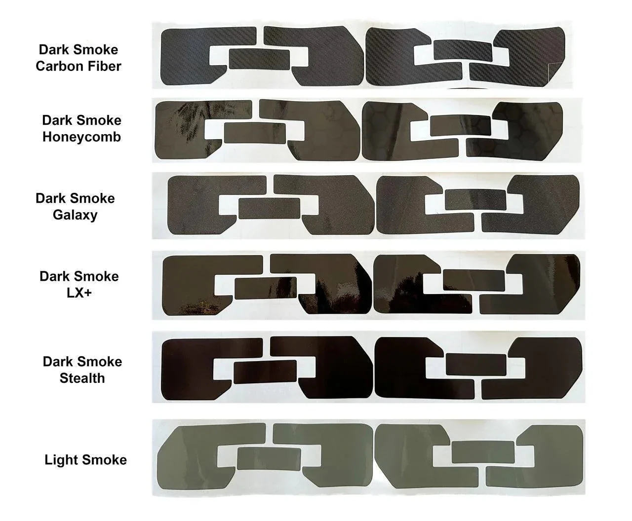 StickerFab Smoked Front Sidemarker Overlays for Tacoma (2016-2023) - Image 3