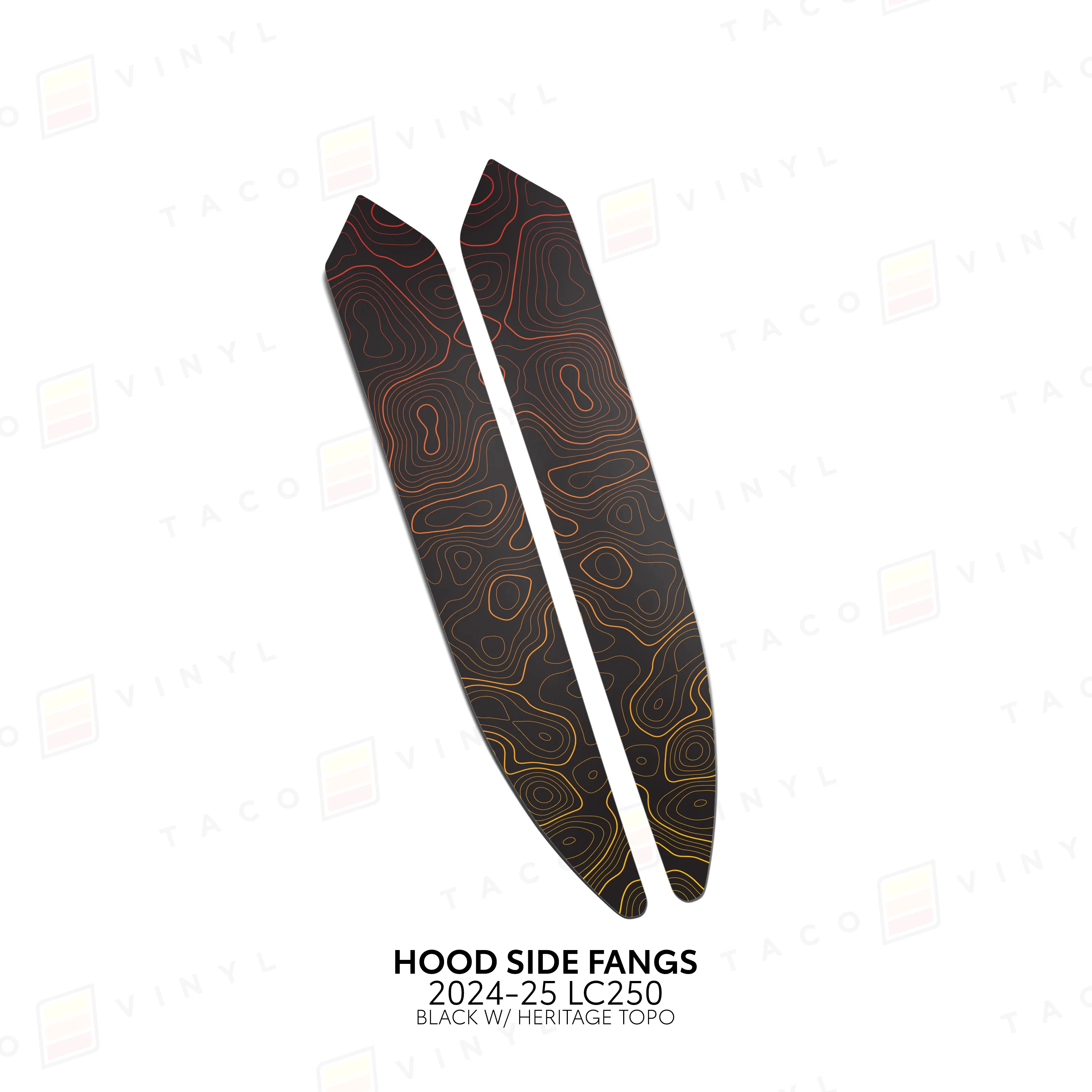 Taco Viny Hood Side Fangs for Land Cruiser 250 (2024-2025) - Image 30