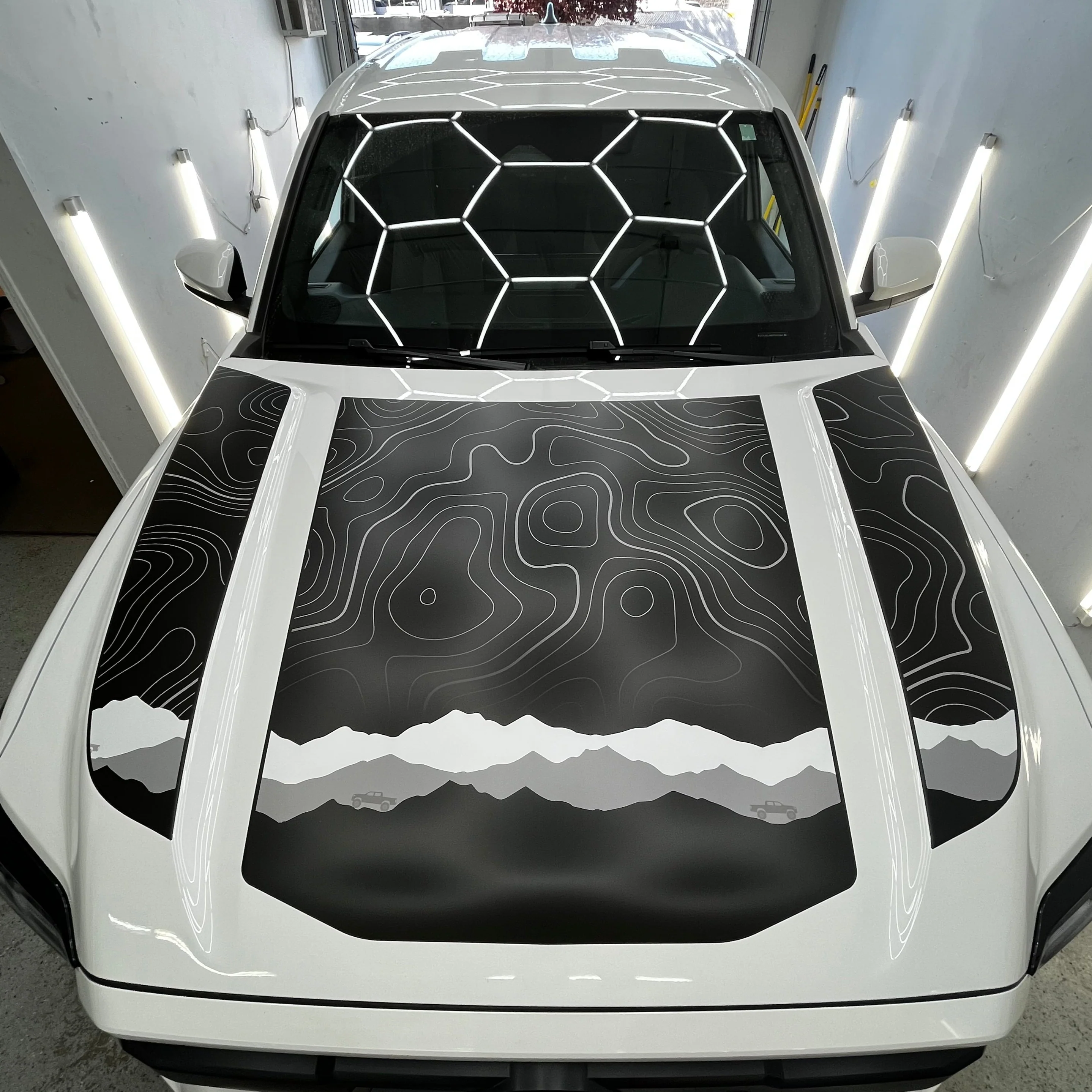 Taco Vinyl Apex Hood Stamp for Tacoma (2024-2025)