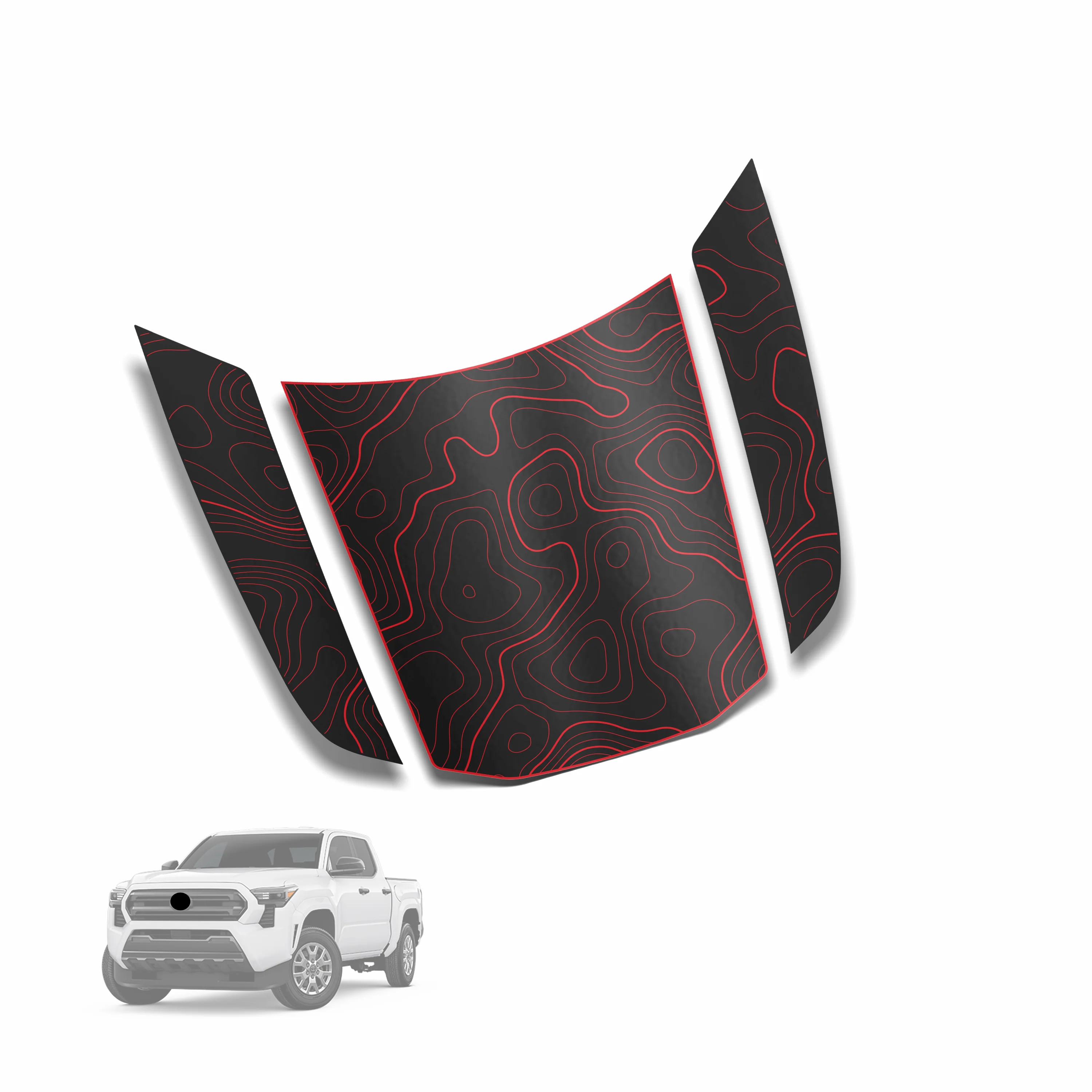 Taco Vinyl Apex Hood Stamp for Tacoma (2024-2025) - Image 10