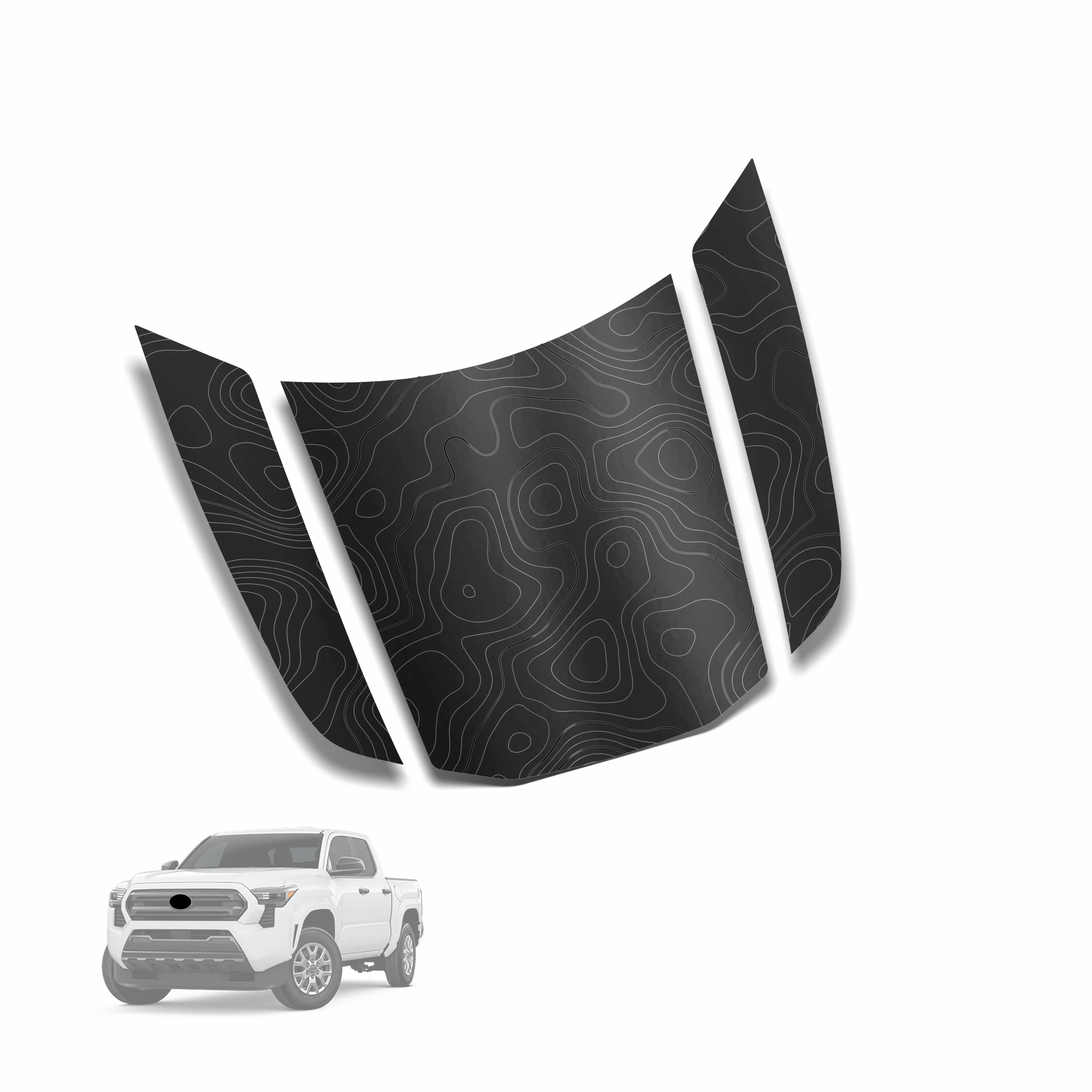 Taco Vinyl Apex Hood Stamp for Tacoma (2024-2025) - Image 9