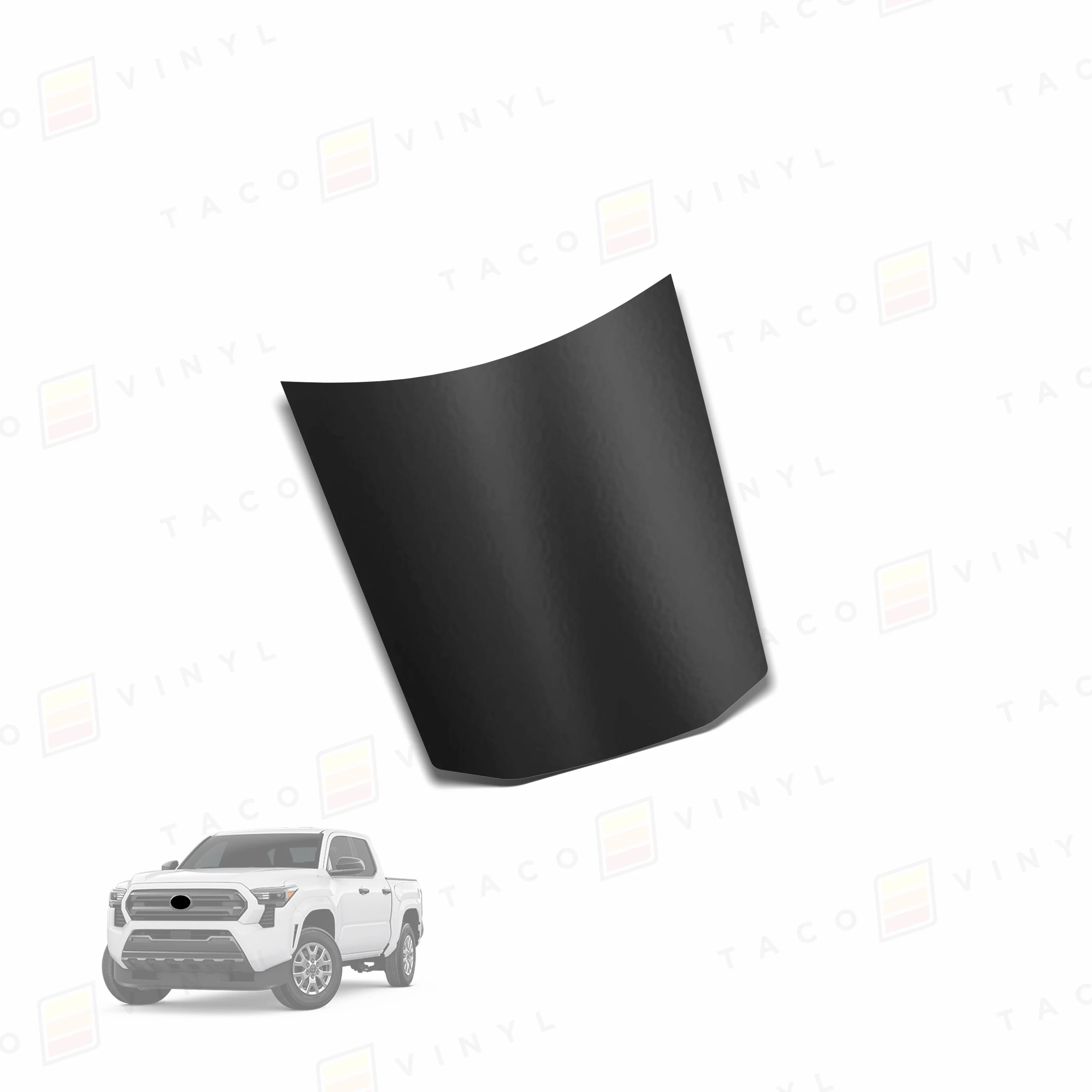 Taco Vinyl Center Hood Stamp for Tacoma (2024-2025) - Image 4