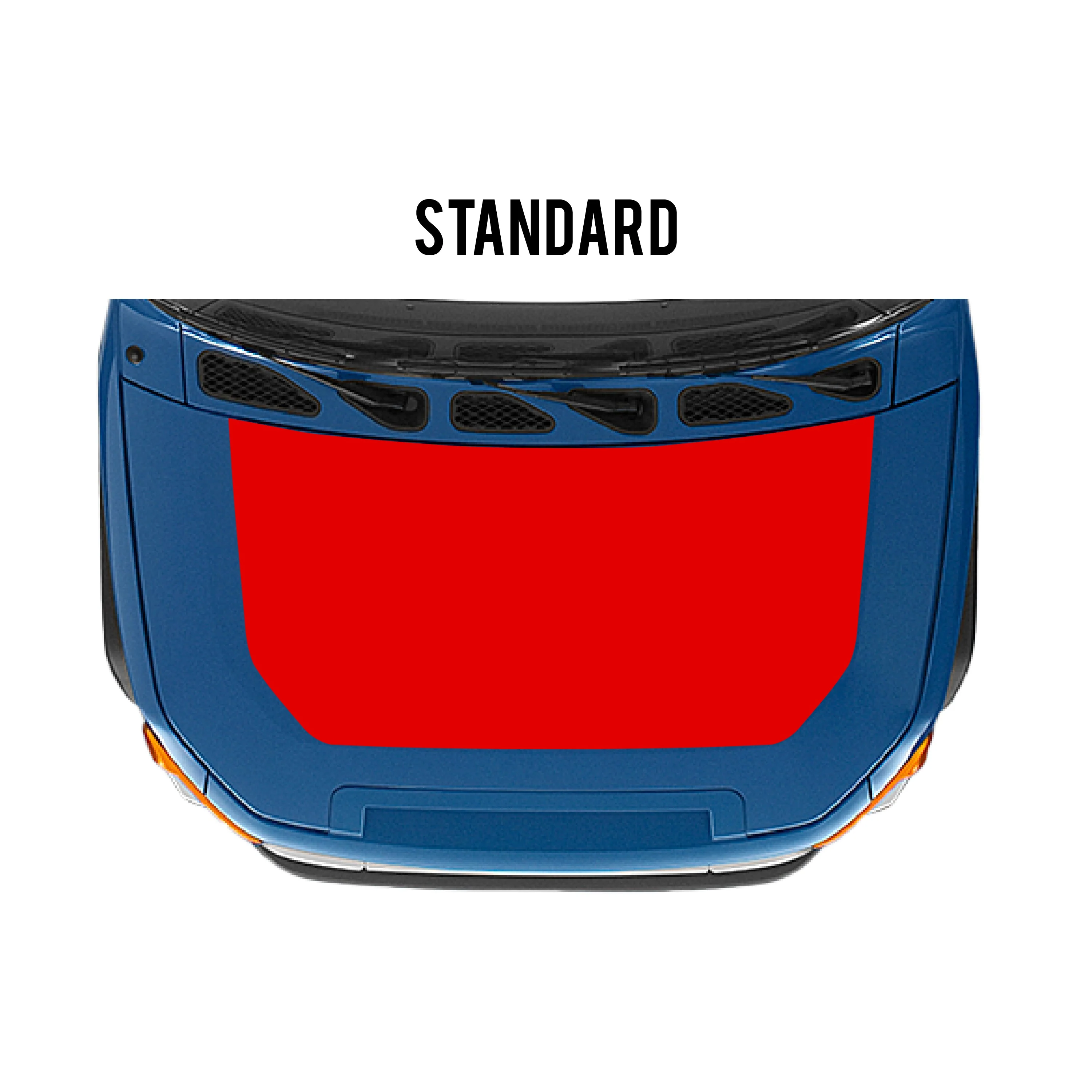 Taco Vinyl Checkered Stripe Kit for  FJ Cruiser (2007-2014) - Image 20