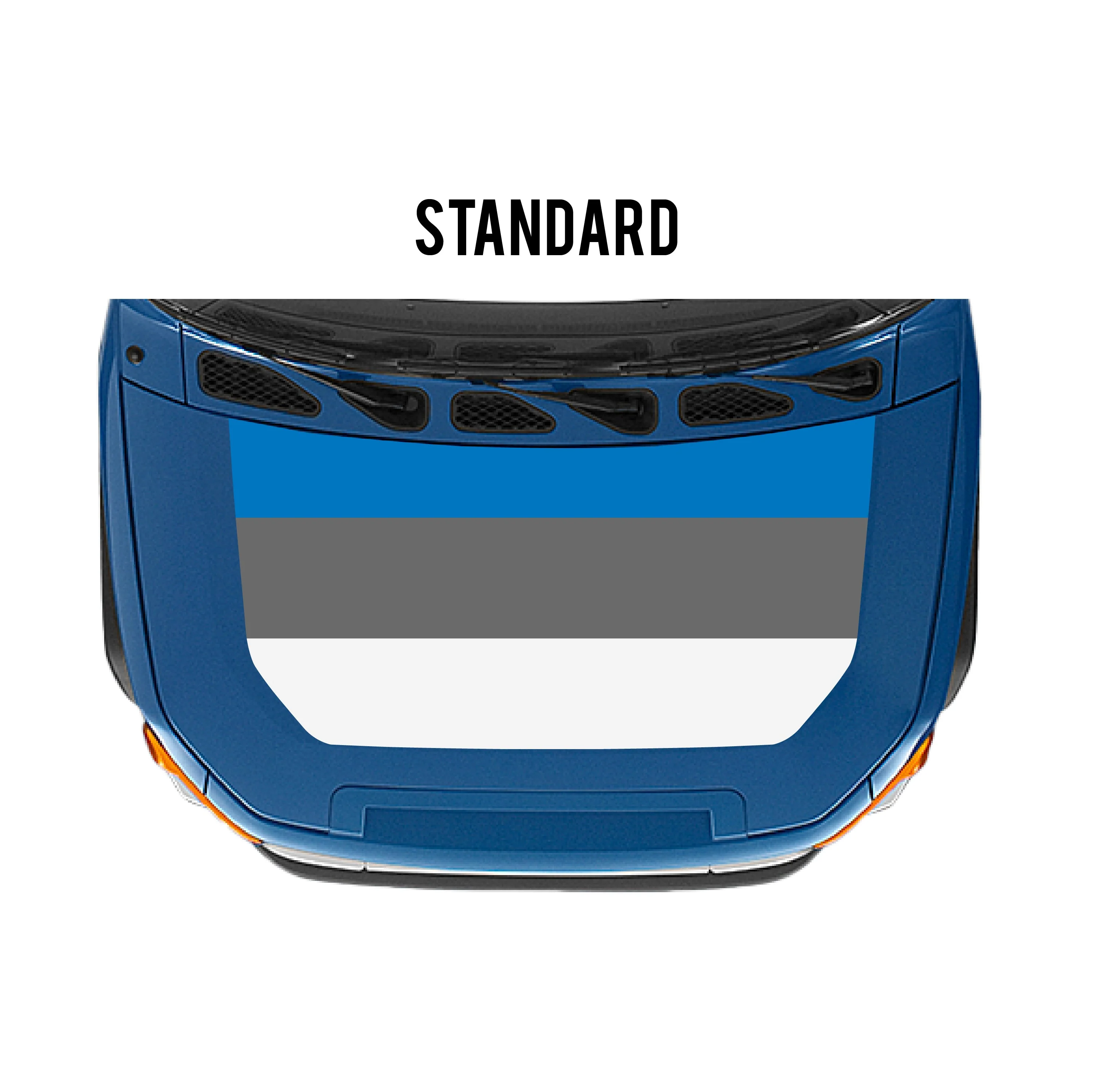 Taco Vinyl Checkered Stripe Kit for  FJ Cruiser (2007-2014) - Image 32