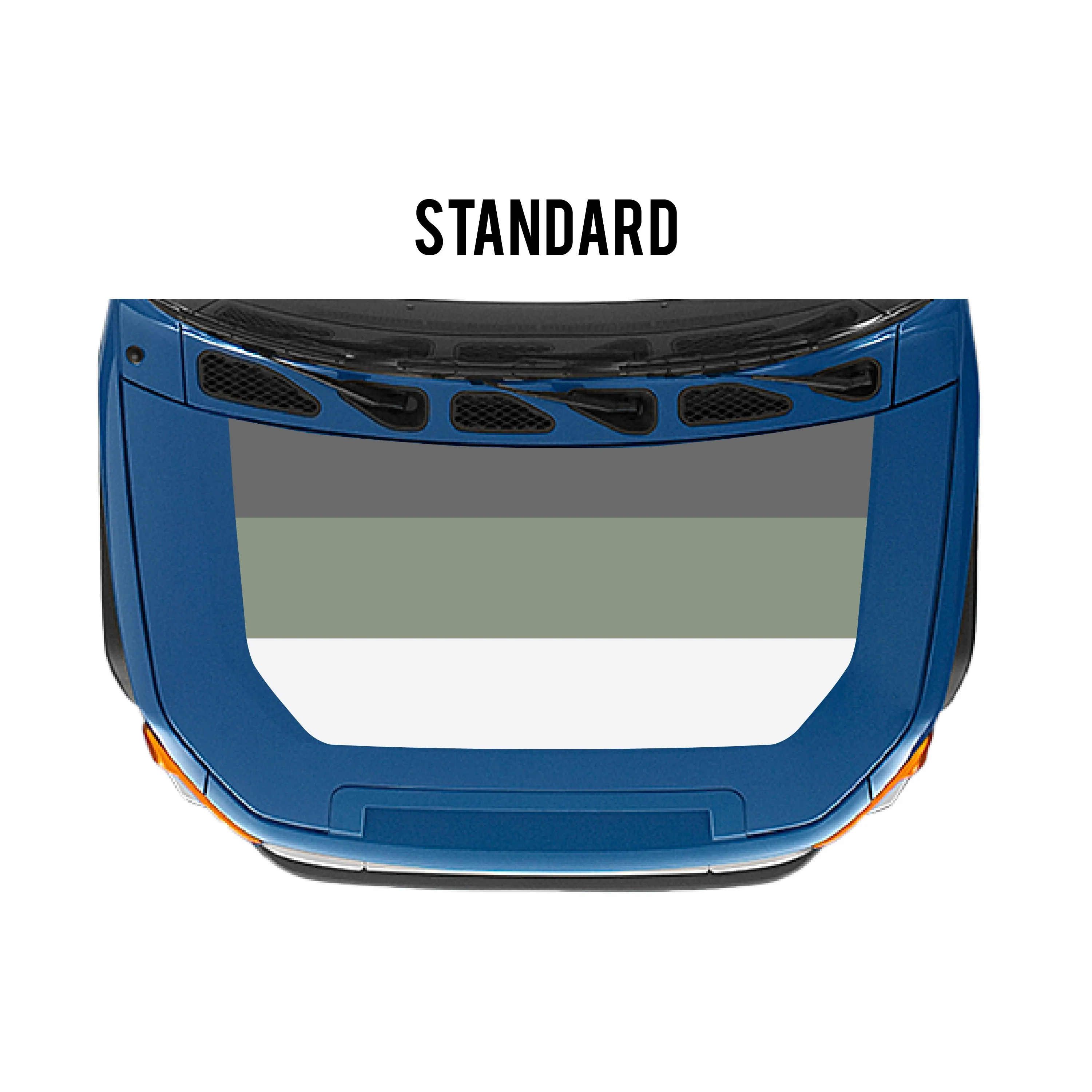 Taco Vinyl Checkered Stripe Kit for  FJ Cruiser (2007-2014) - Image 44