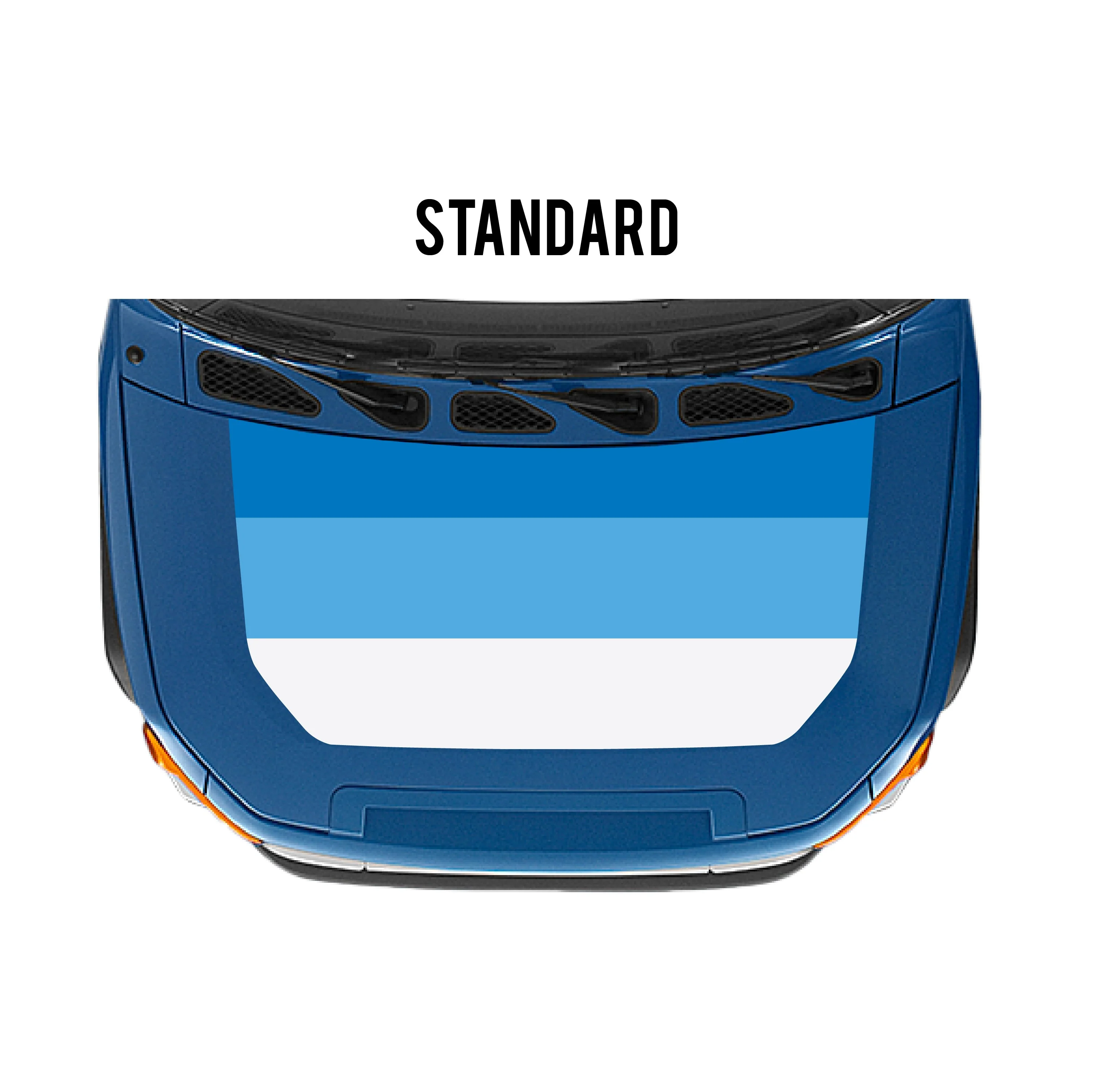 Taco Vinyl Checkered Stripe Kit for  FJ Cruiser (2007-2014) - Image 8