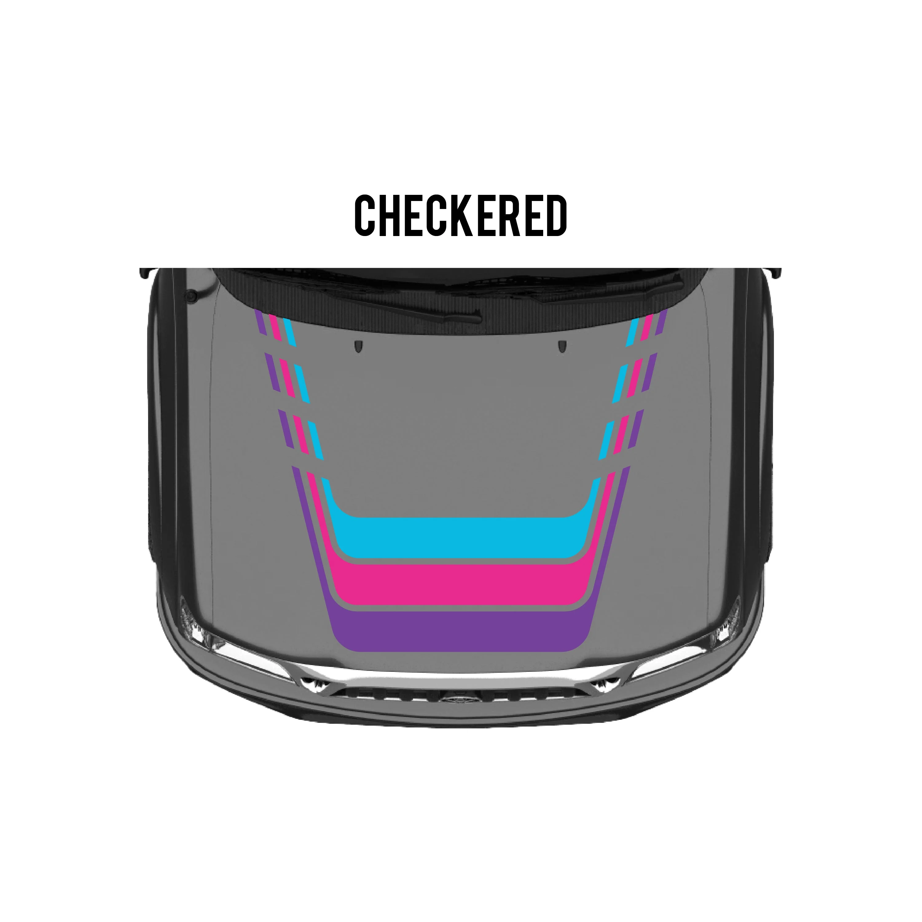 Taco Vinyl Checkered Stripe Kit for Tacoma (2001-2004) - Image 27