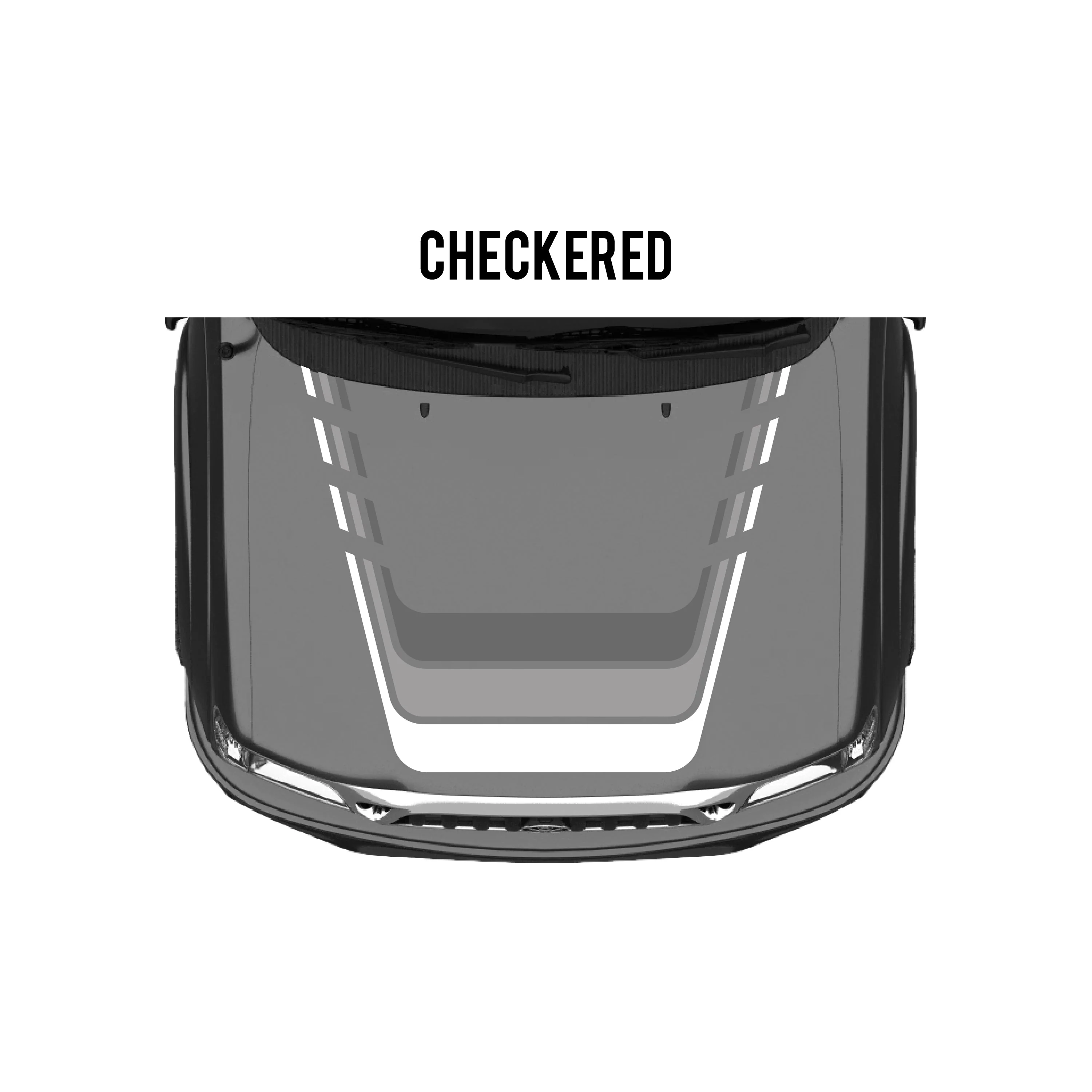 Taco Vinyl Checkered Stripe Kit for Tacoma (2001-2004) - Image 30