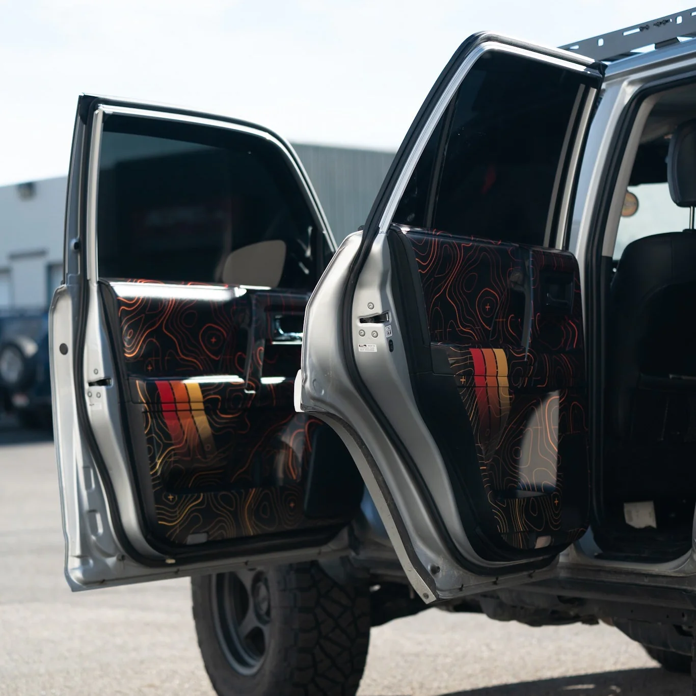 Taco Vinyl Door Skins for 4Runner (2010-2024) - Image 4