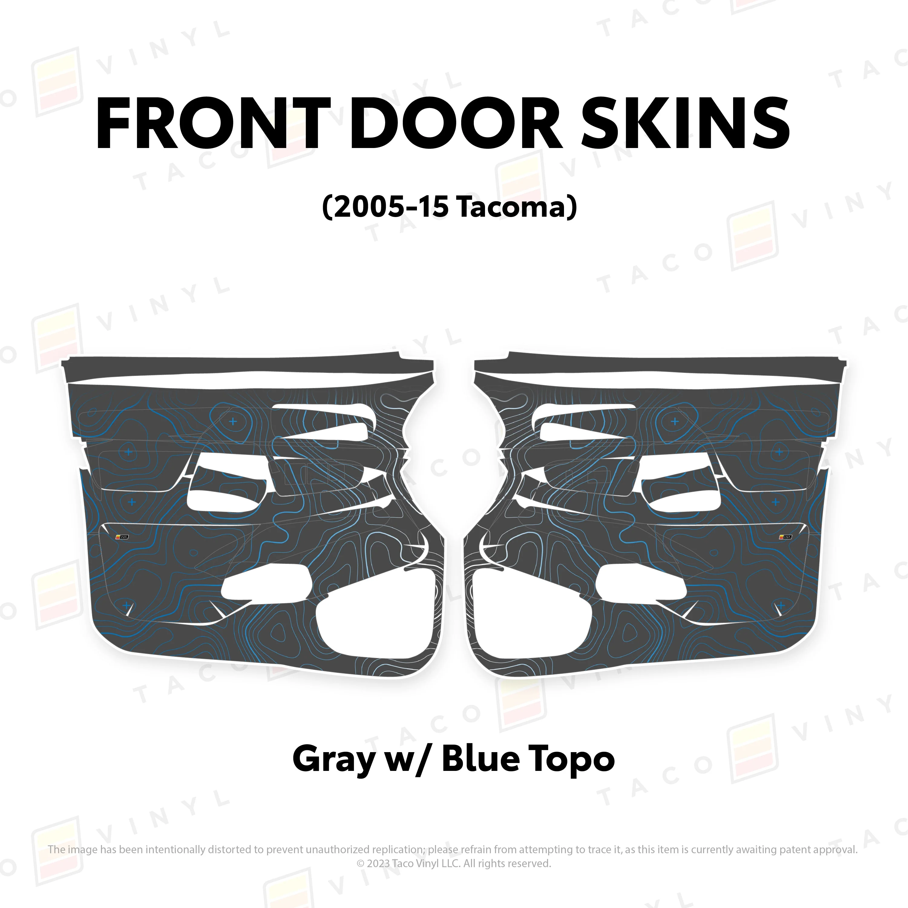 Taco Vinyl Door Skins for Tacoma (2005-2015) - Image 62