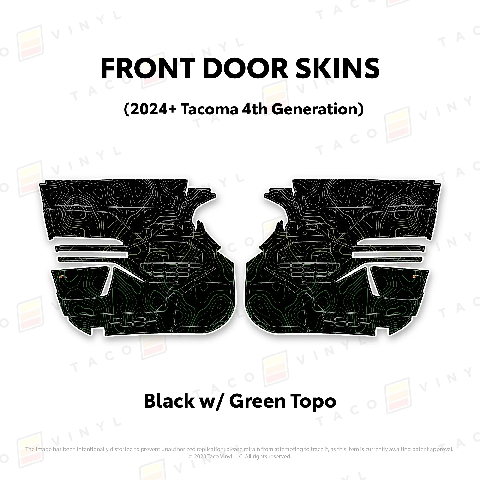 Taco Vinyl Door Skins for Tacoma (2024-2026) - Image 13