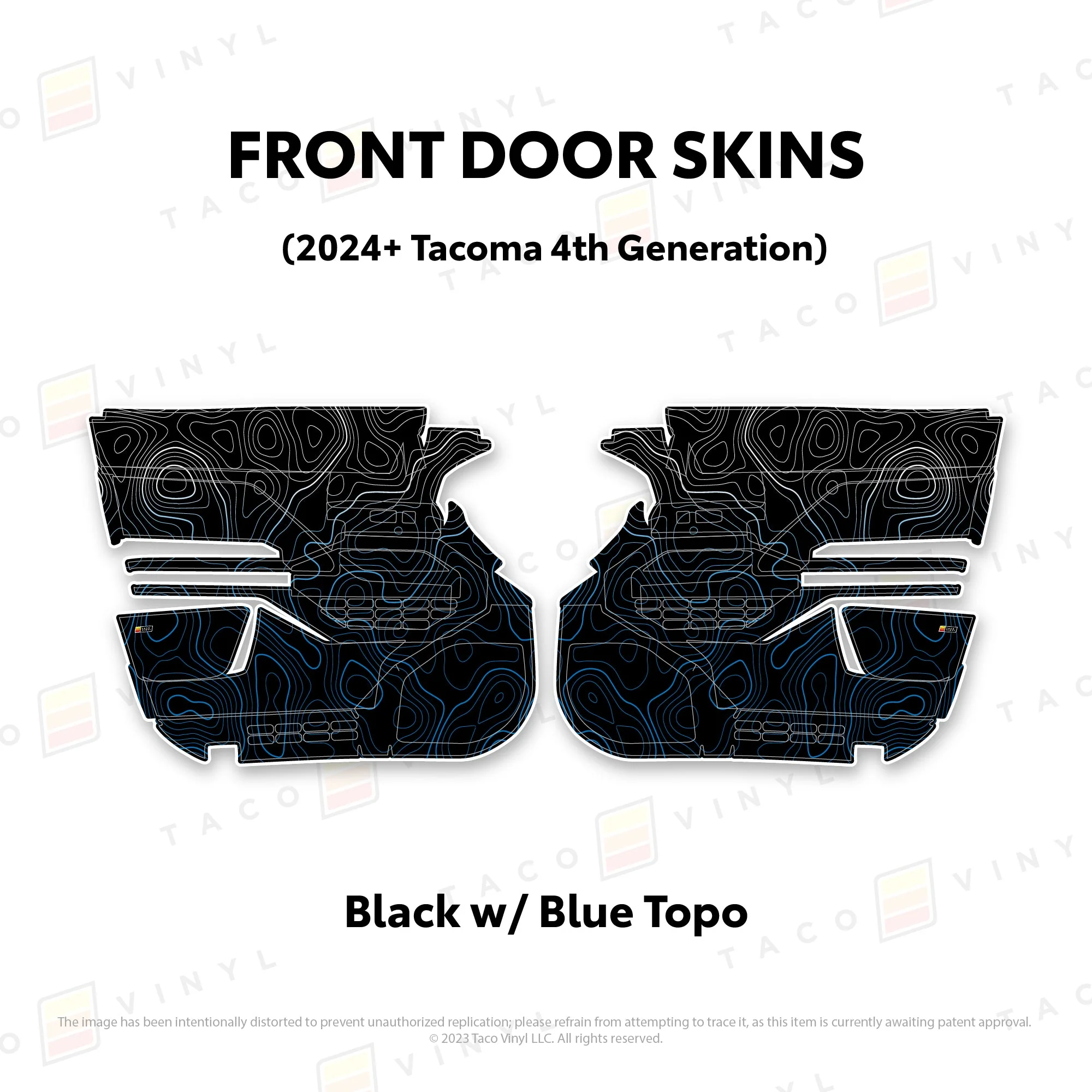 Taco Vinyl Door Skins for Tacoma (2024-2026) - Image 17