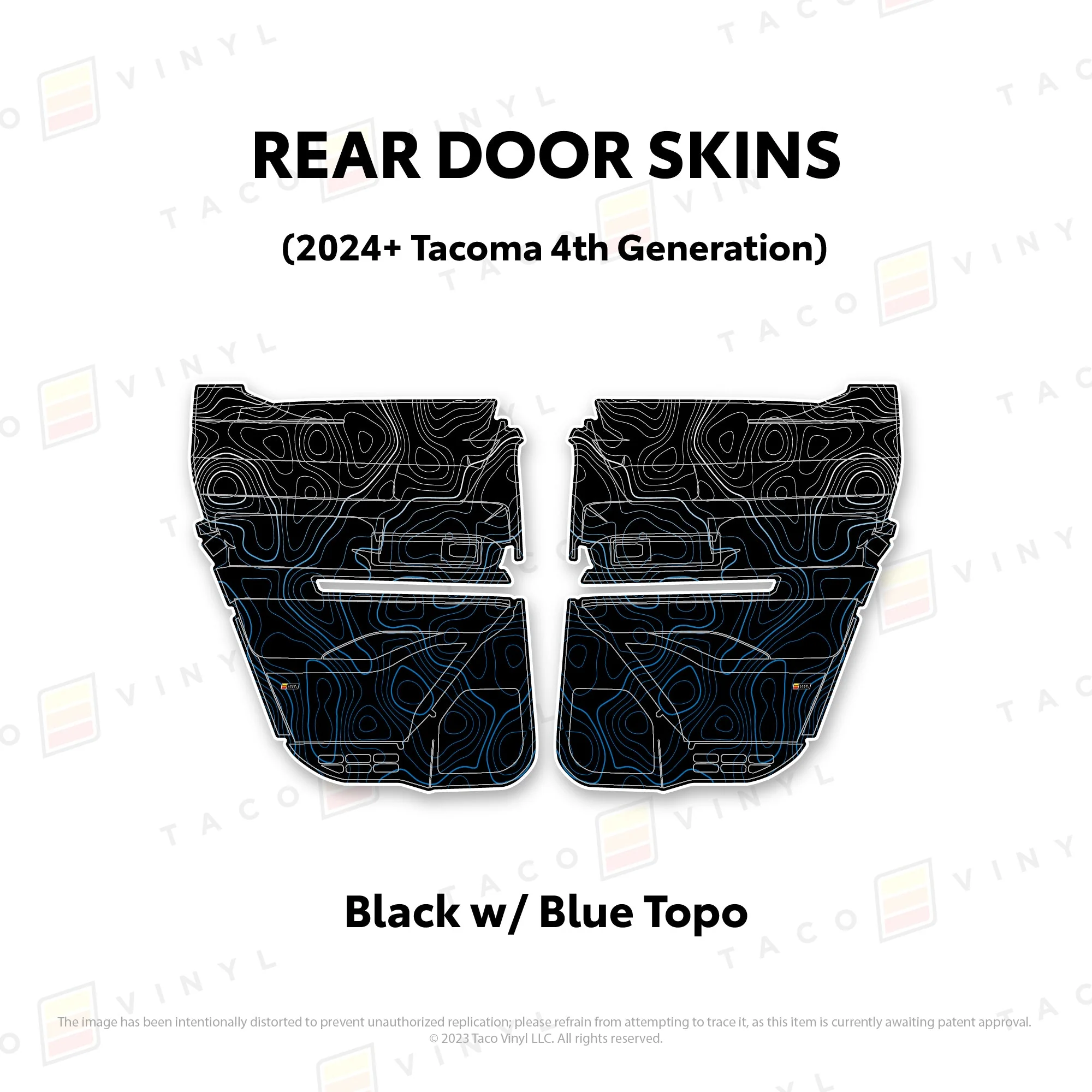 Taco Vinyl Door Skins for Tacoma (2024-2026) - Image 29