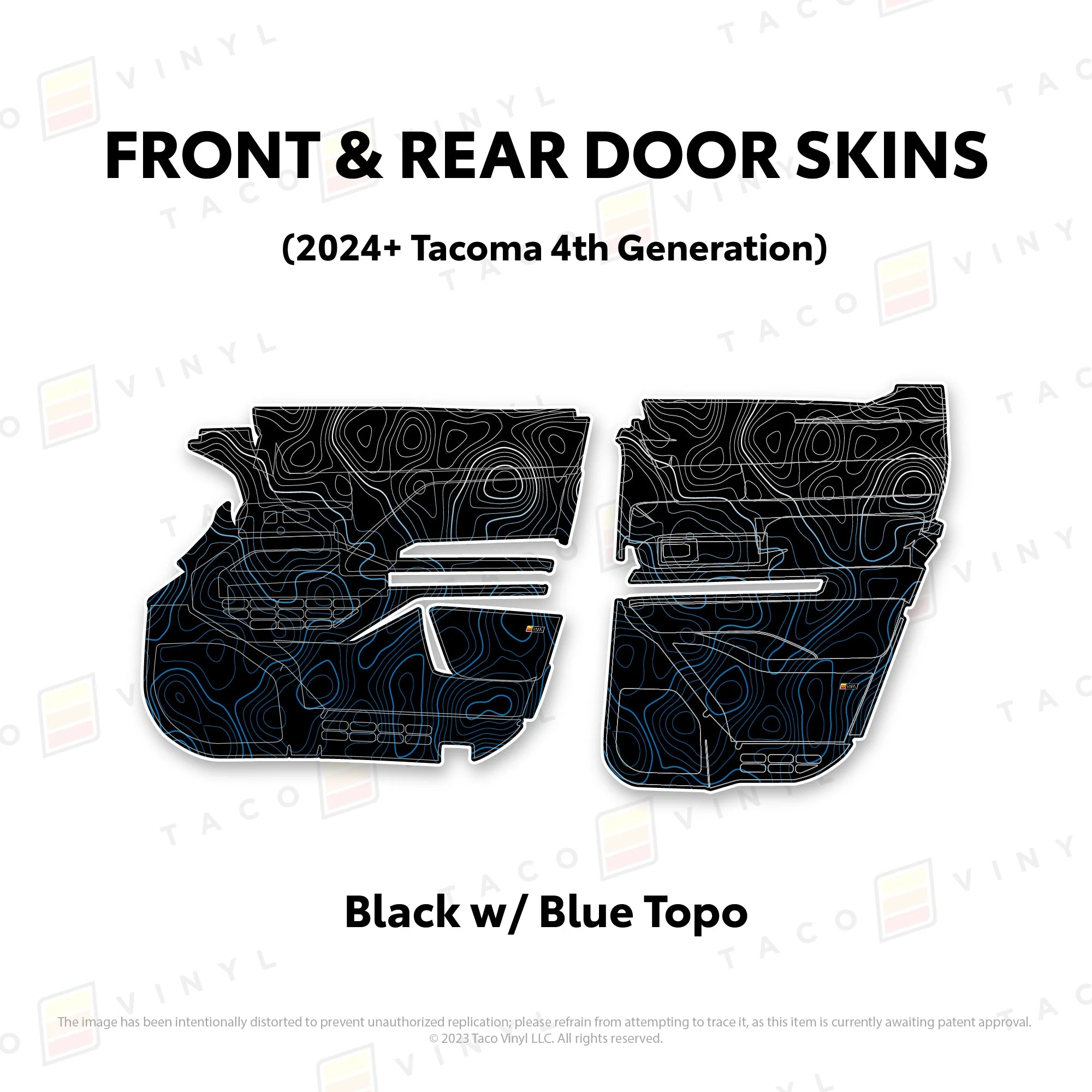 Taco Vinyl Door Skins for Tacoma (2024-2026) - Image 39