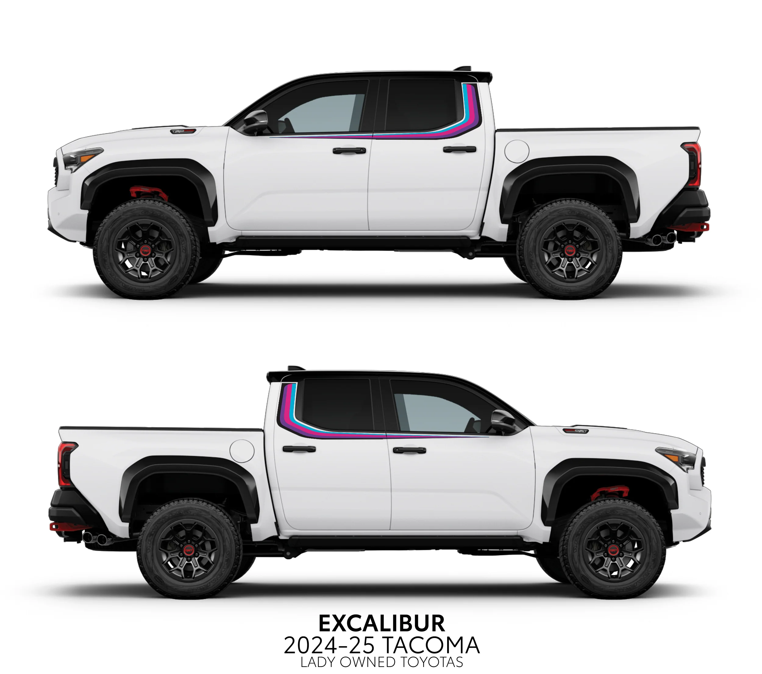 Taco Vinyl Excalibur Decal Kit for Tacoma (2024-2025) - Image 10