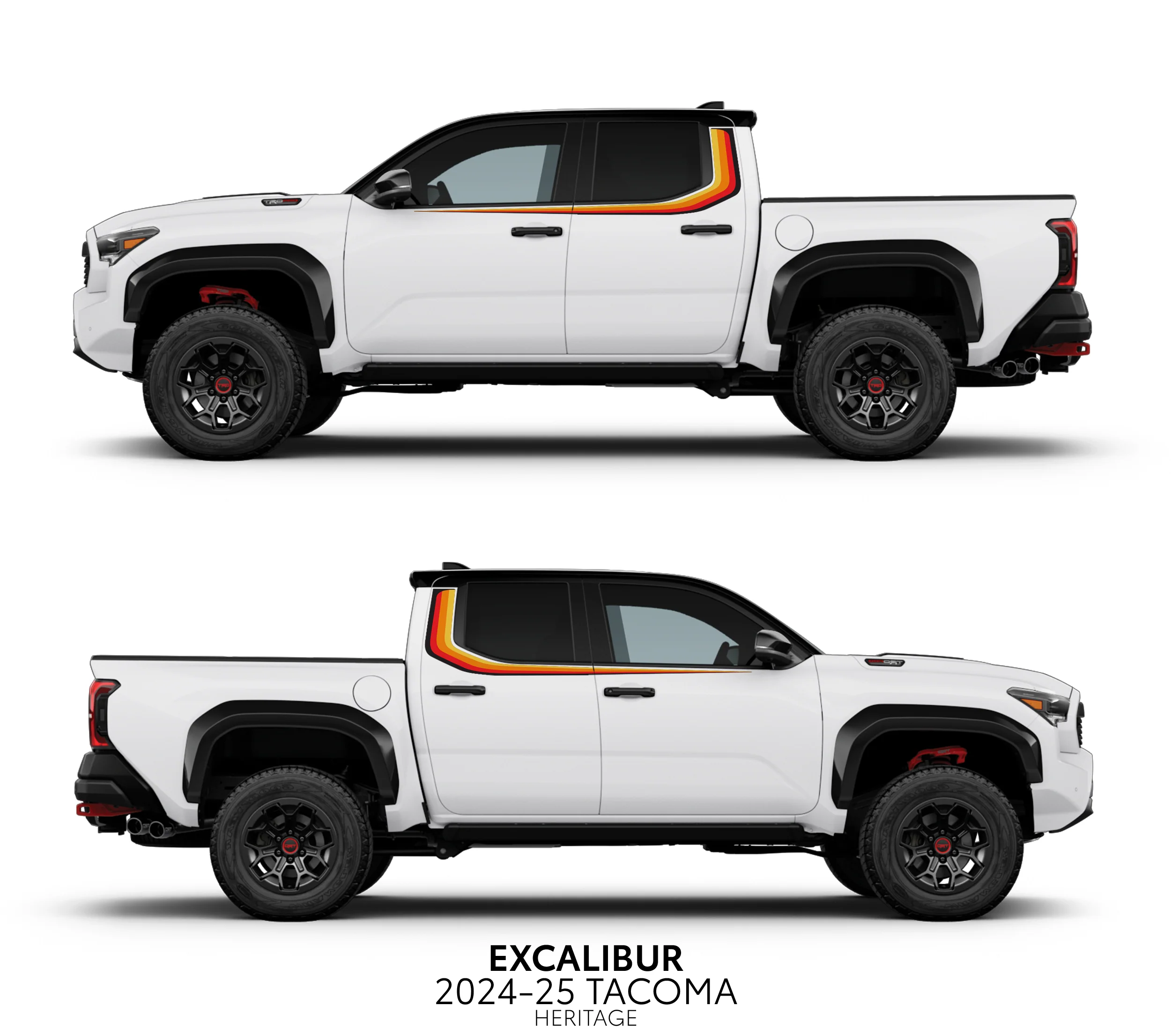 Taco Vinyl Excalibur Decal Kit for Tacoma (2024-2025) - Image 3
