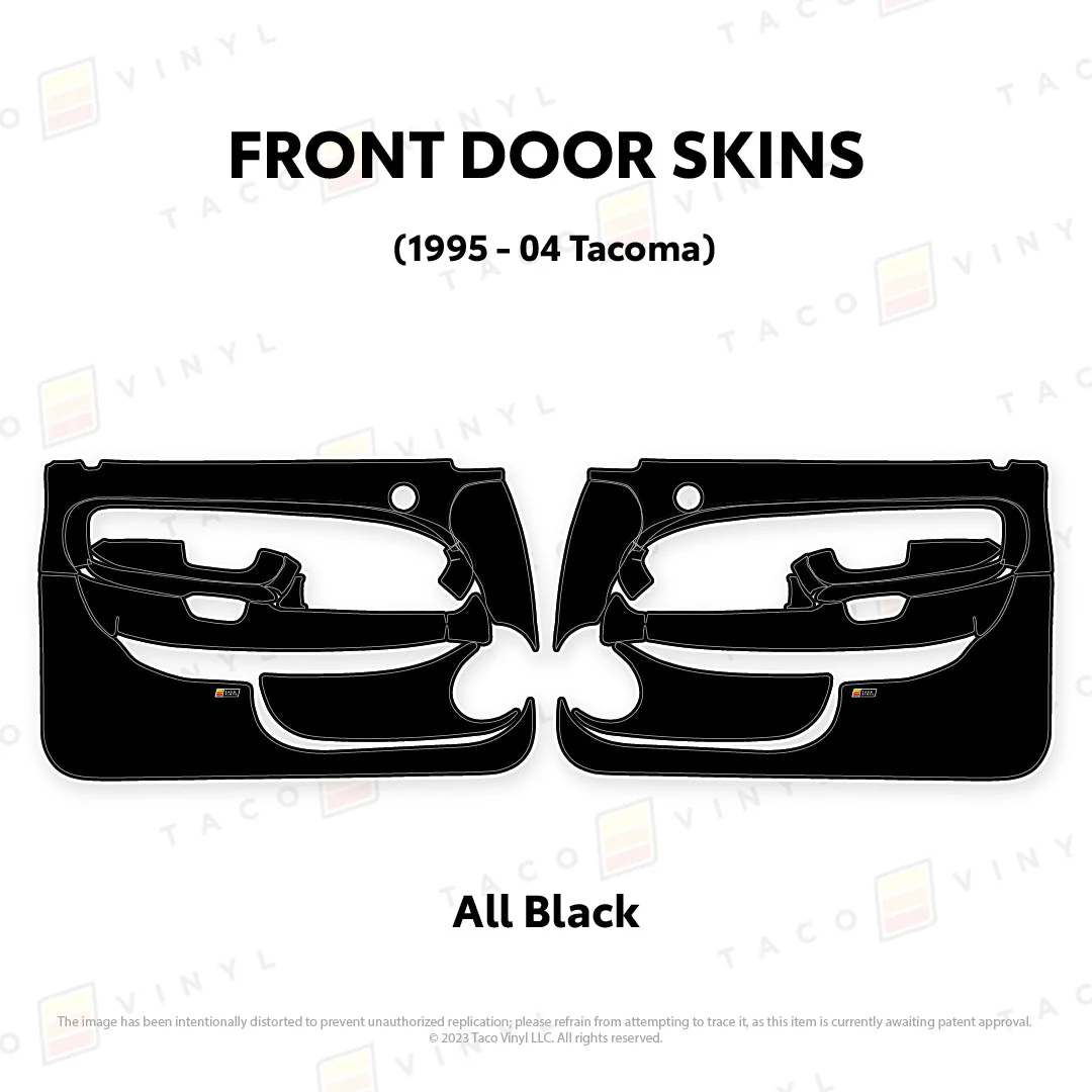 Taco Vinyl Full Door Skins for Tacoma (1995-2004) - Image 15