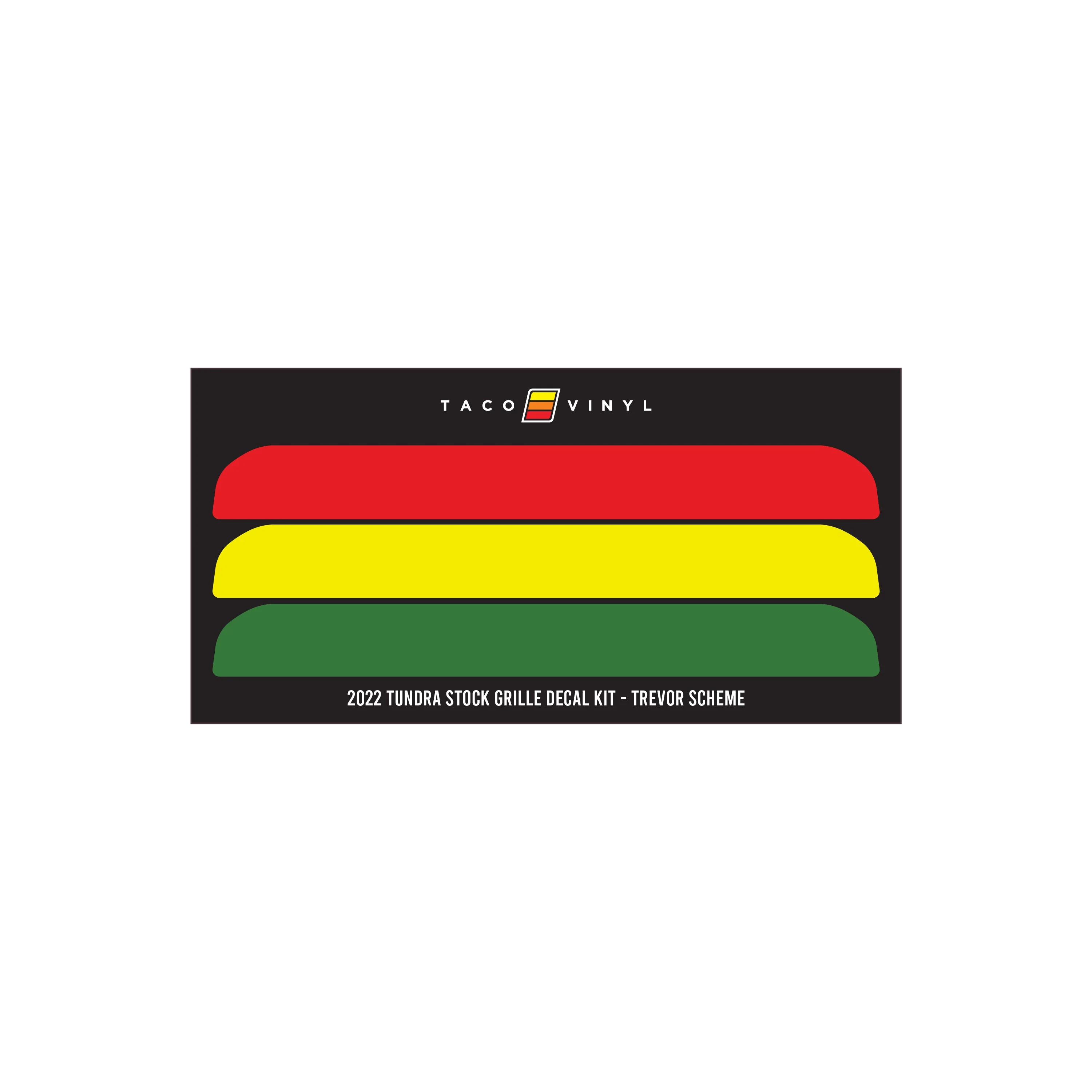 Taco Vinyl Offroad Grille Decal for Tundra (2022-2025) - Image 13