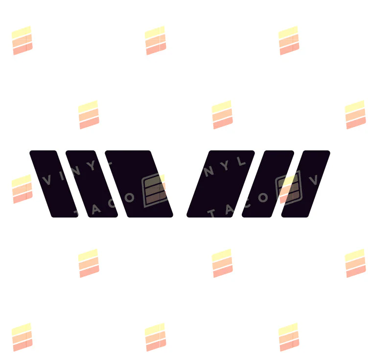 Taco Vinyl Rear Classic Decals - Image 5