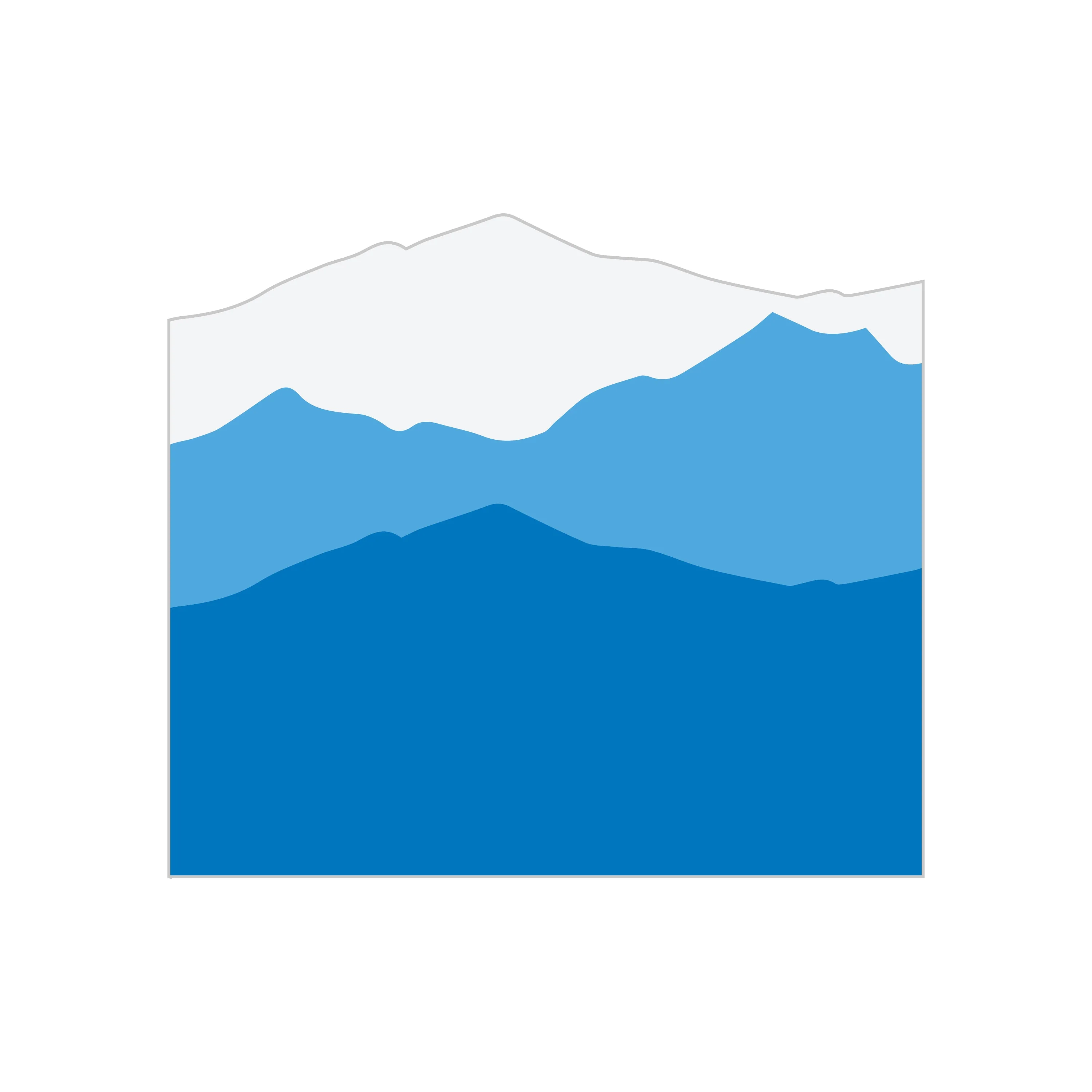 Taco Vinyl Tailgate Sunset Mountain Decal for Tacoma (2016-2023) - Image 5