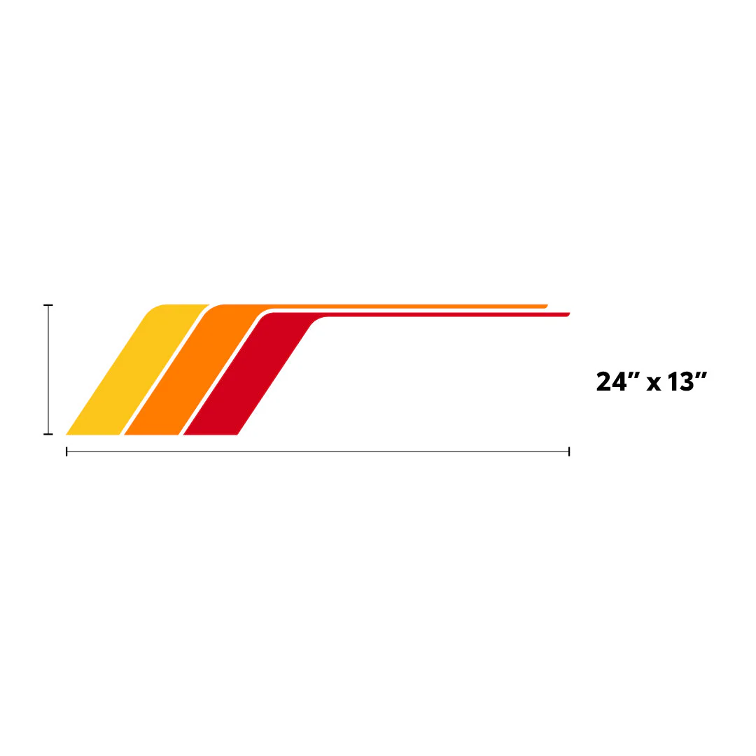 Taco Vinyl Universal Retro Side Stripes - Image 23