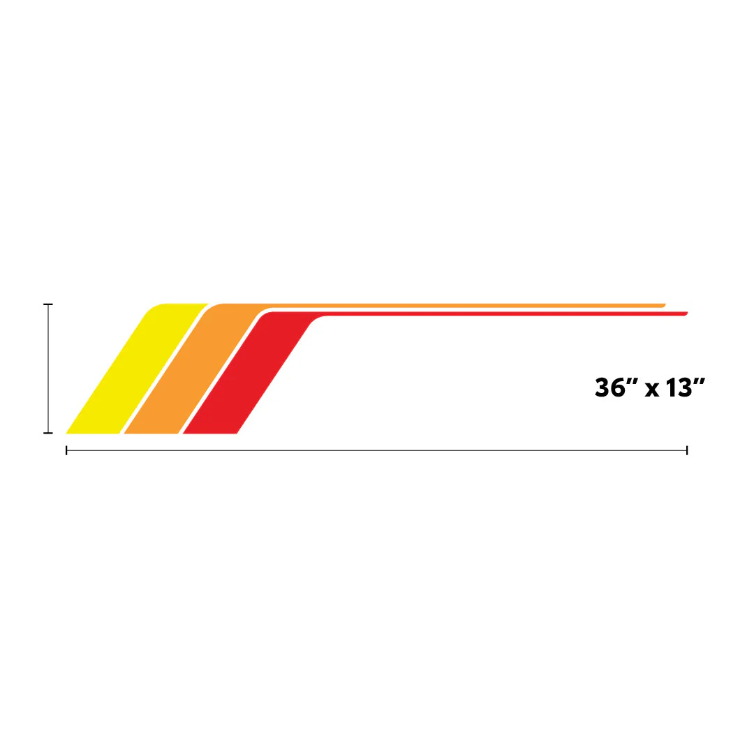 Taco Vinyl Universal Retro Side Stripes - Image 32