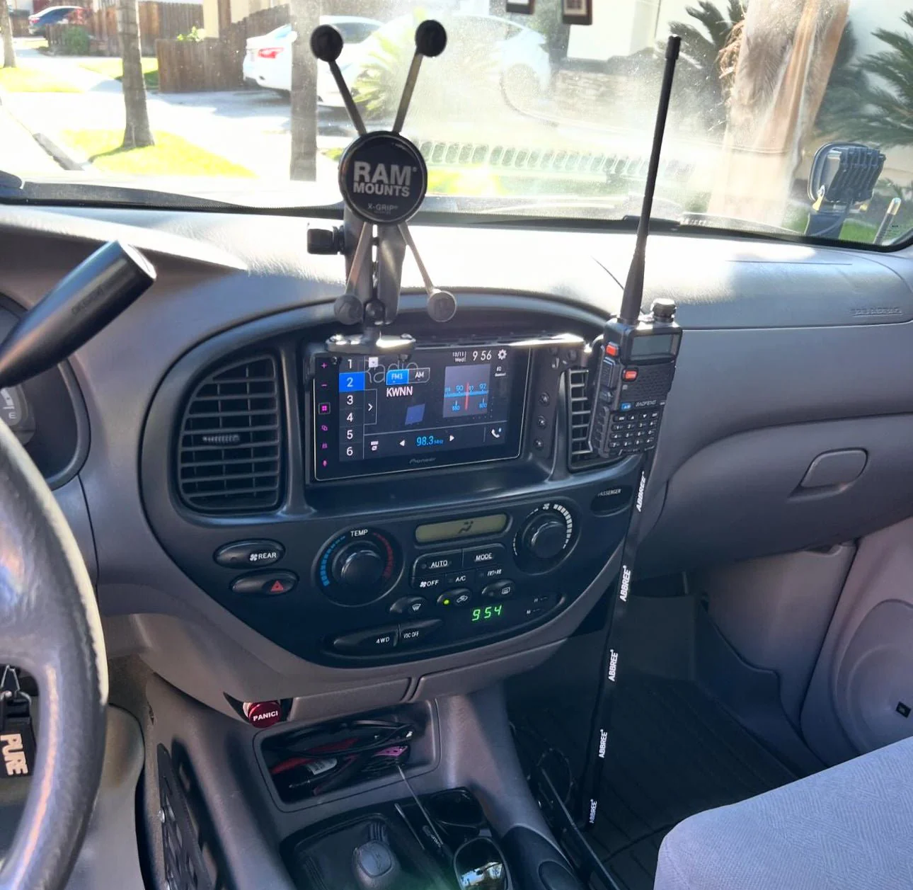 TEQ Offroad Center Console Dash Modular Accessory Mount for Tundra (2000-2006) - Image 5