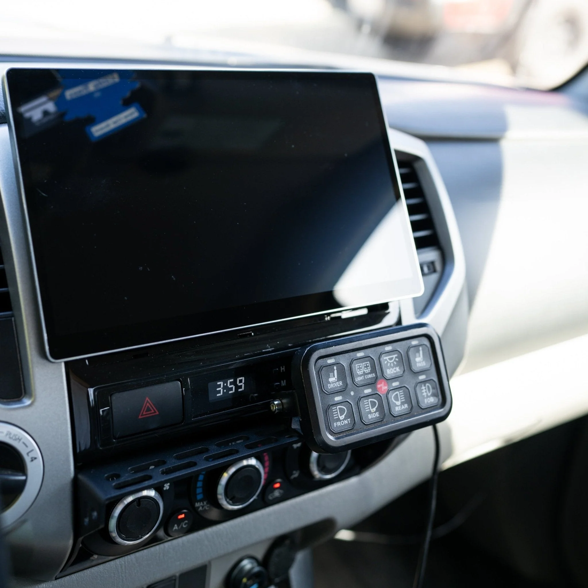 TEQ Offroad Phone Mount & Center Console Modular Accessory Dash Mount for Tacoma (2005-2015) - Image 3
