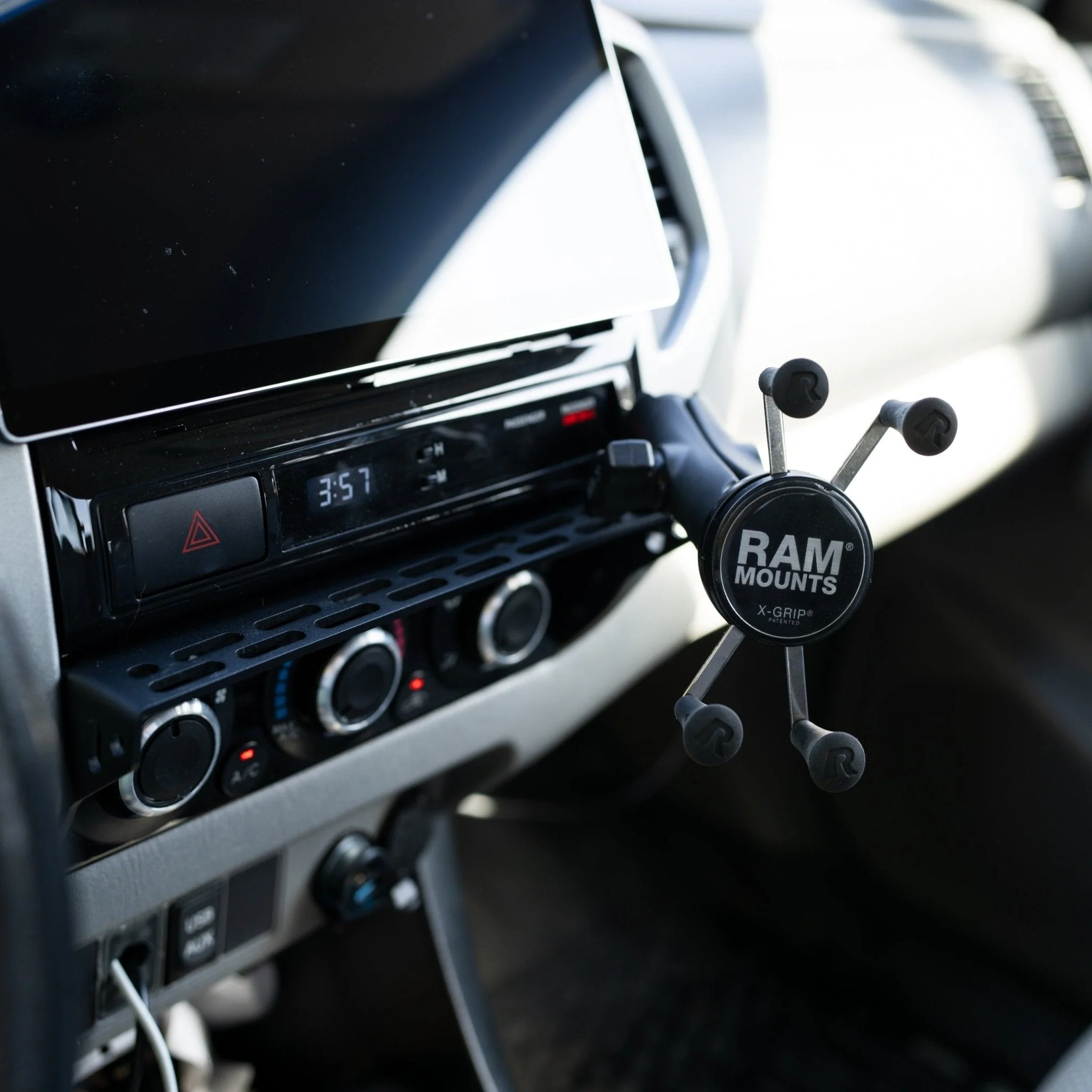 TEQ Offroad Phone Mount & Center Console Modular Accessory Dash Mount for Tacoma (2005-2015) - Image 8