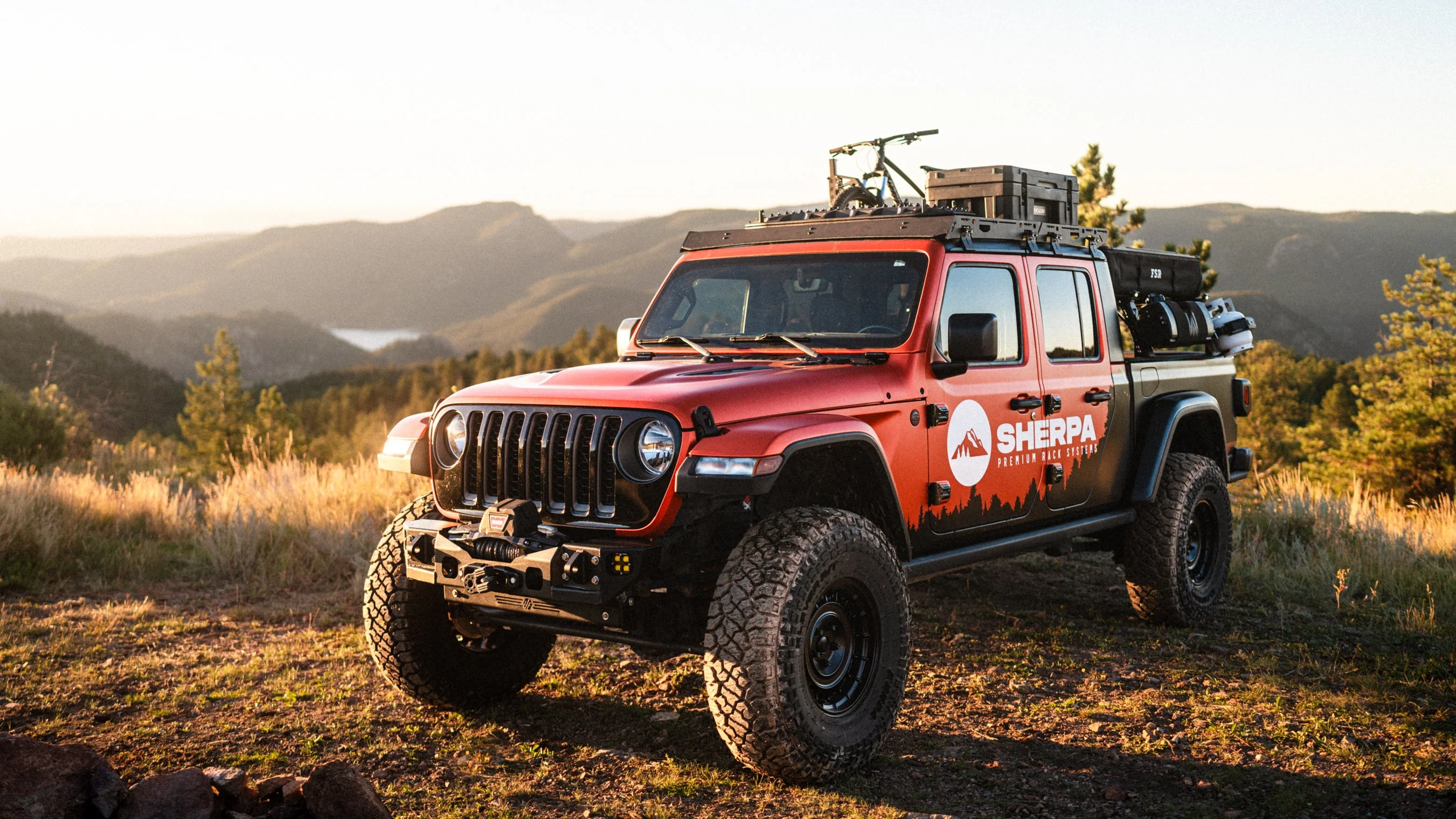 Sherpa Sunlight Roof Rack for Jeep Gladiator JT (2020-2025) - Image 3