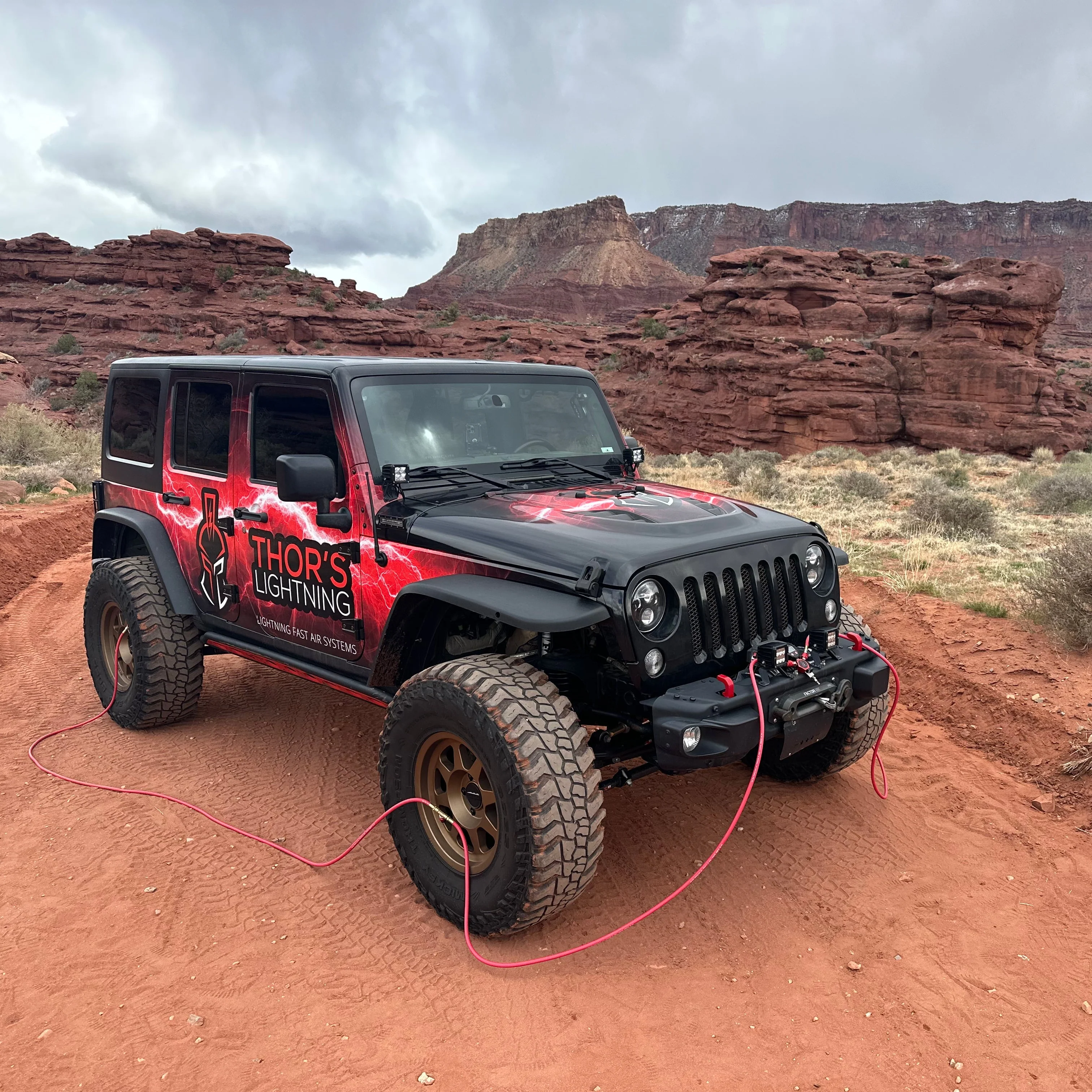 Thor's Lightning Rapid 4-Tire Portable Adventure Air System - Image 18
