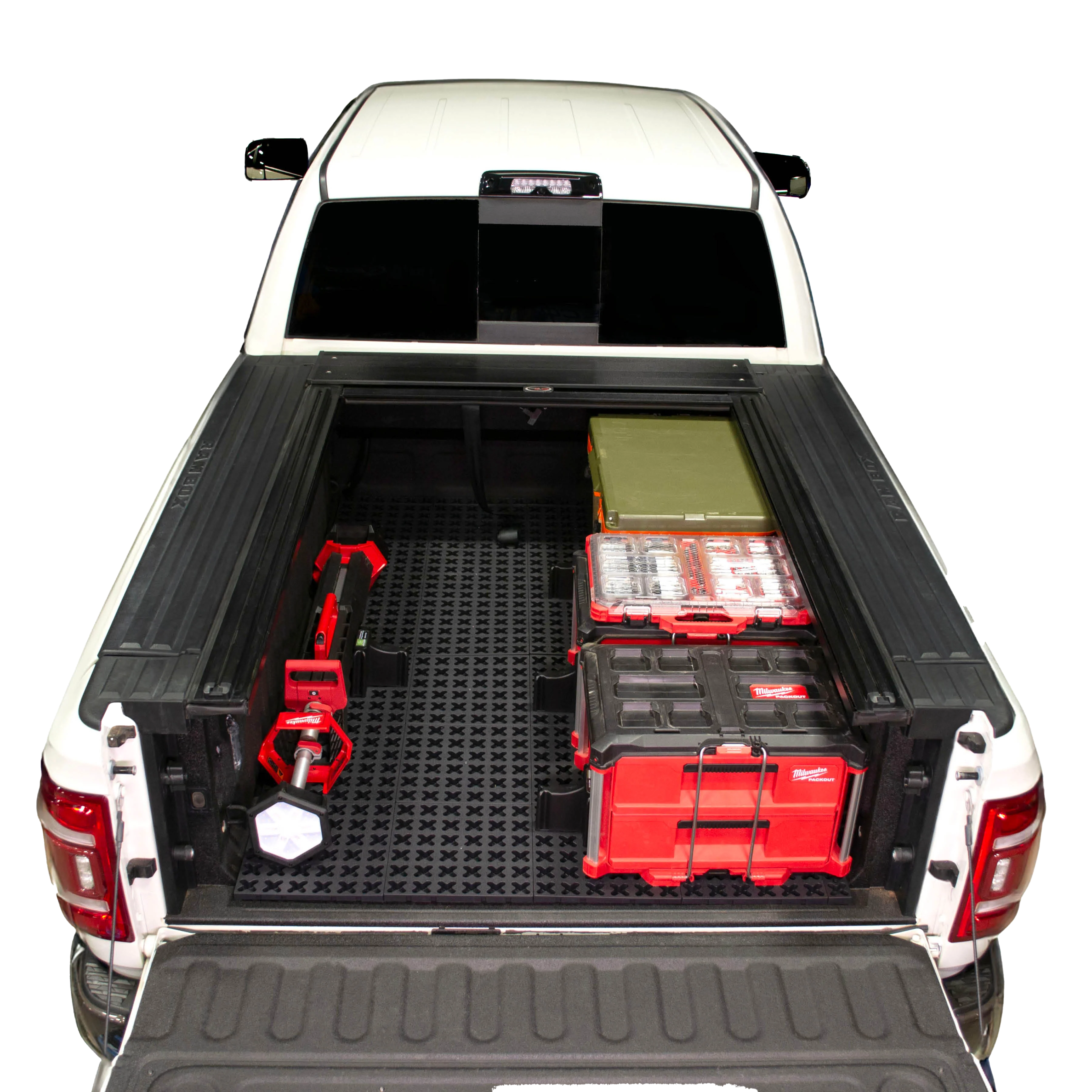 Tmat Truck Bed Organizer Slide Out Mat | Universal Fit for Short Beds 5' to 5'5" - Image 3