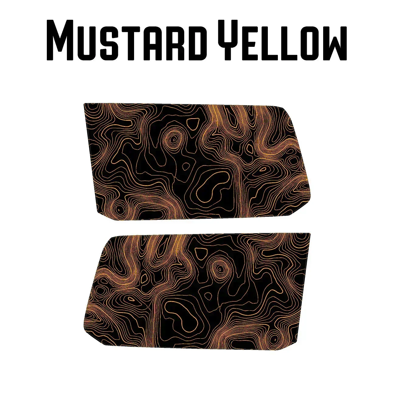StickerFab Topographic Rear Window Map Overlays for Land Cruiser 250 (2024-2026) - Image 20