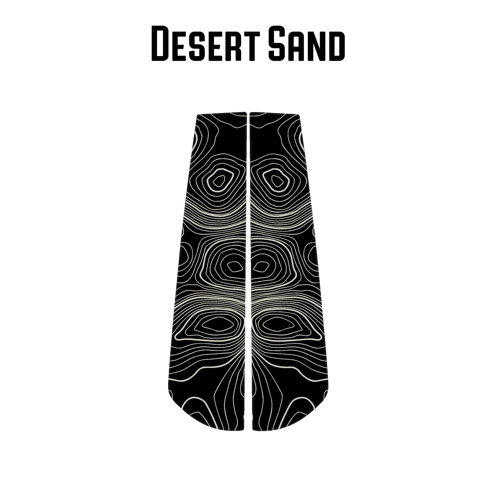 StickerFab Topographic Sliding Rear Window Trim Overlays for 4Runner (2025-2026) - Image 8