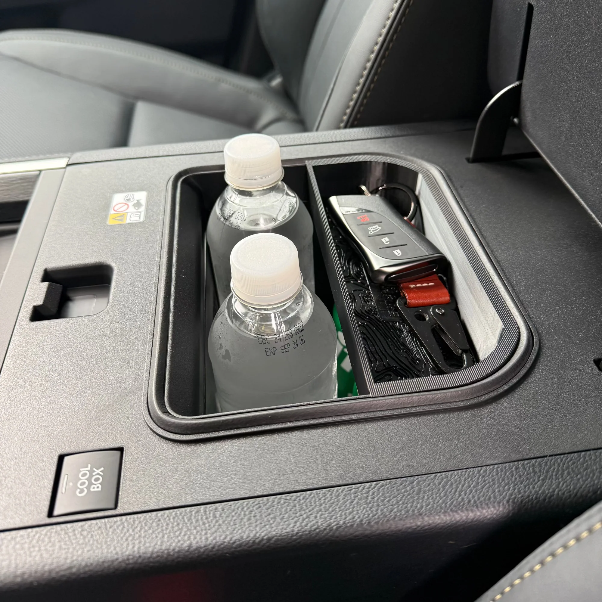 Fuel & Fire Cool Box Half Tray with Topo Grip Insert for Toyota Land Cruiser 250 (2024-2026) - Image 5