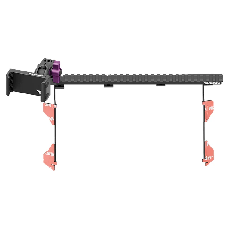 Tackform TRAXX™ - Assault Track Picatinny Dash Bracket with 20LITE Phone Holder for Toyota Tacoma (2016-2023) - Image 23