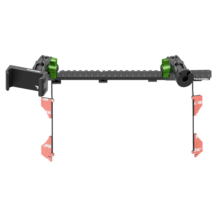 Tackform TRAXX™ - Assault Track Picatinny Dash Bracket with 20LITE Phone Holder & CB Microphone Holder for Toyota Tacoma (2016-2023) - Image 22